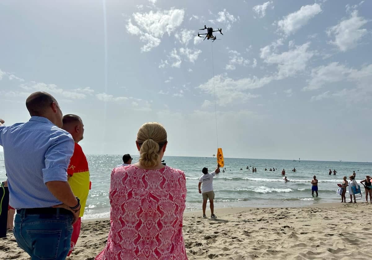 Drone Beach Safety