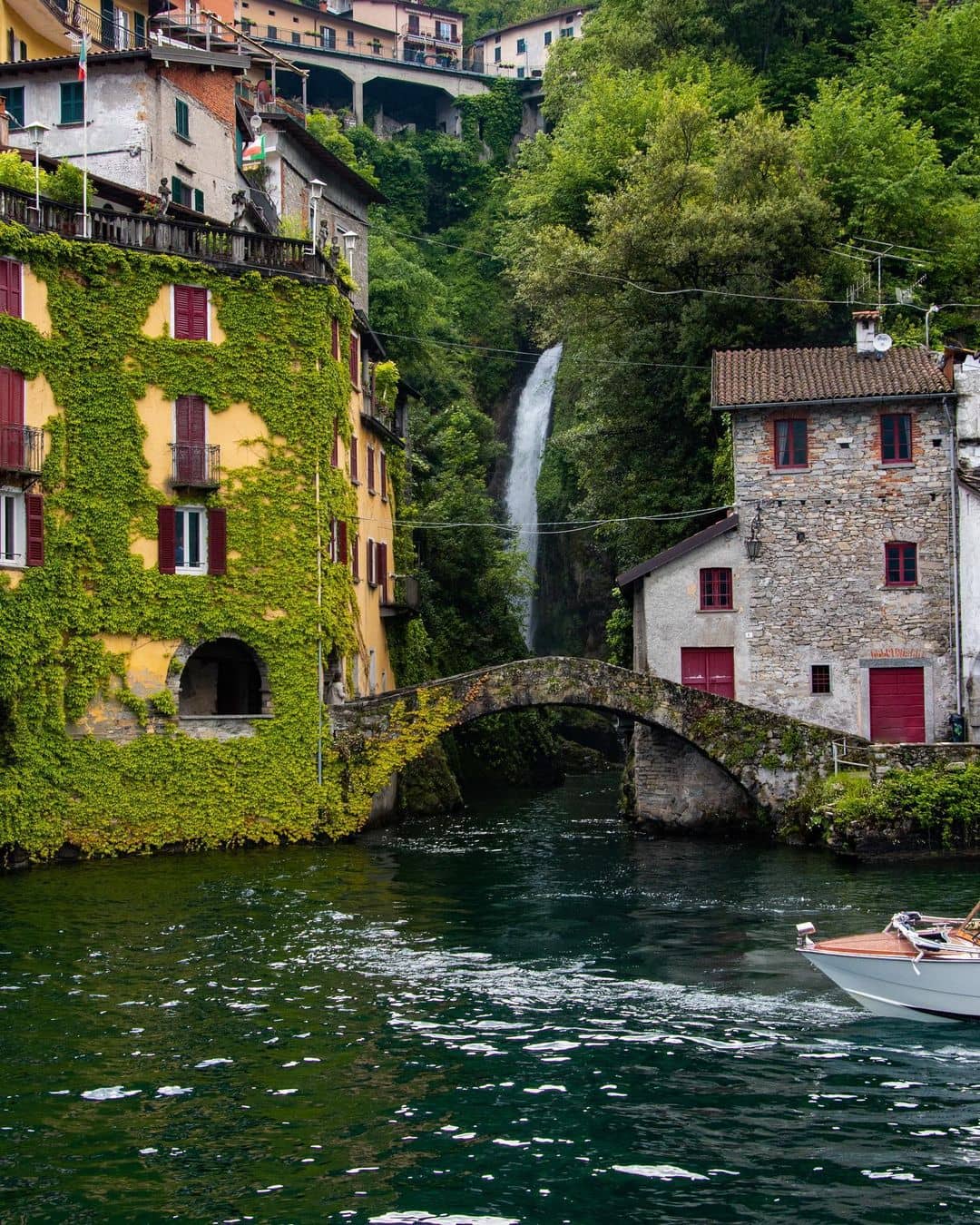 Orrido di Nesso Waterfall