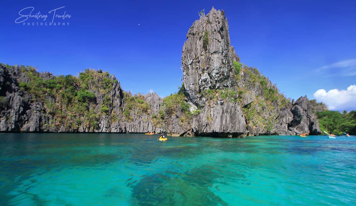 Towering Limestone Cliffs