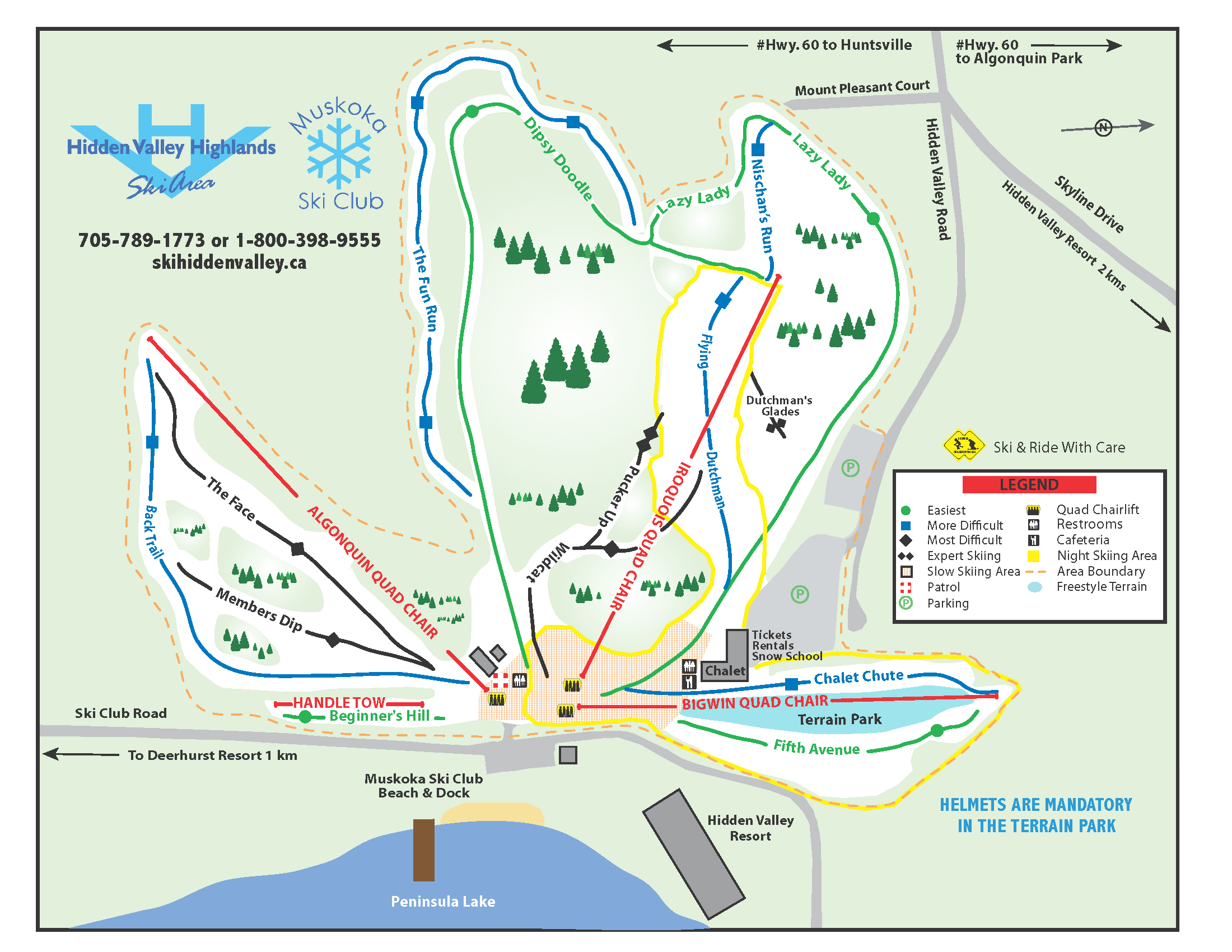 Varied Ski Trails