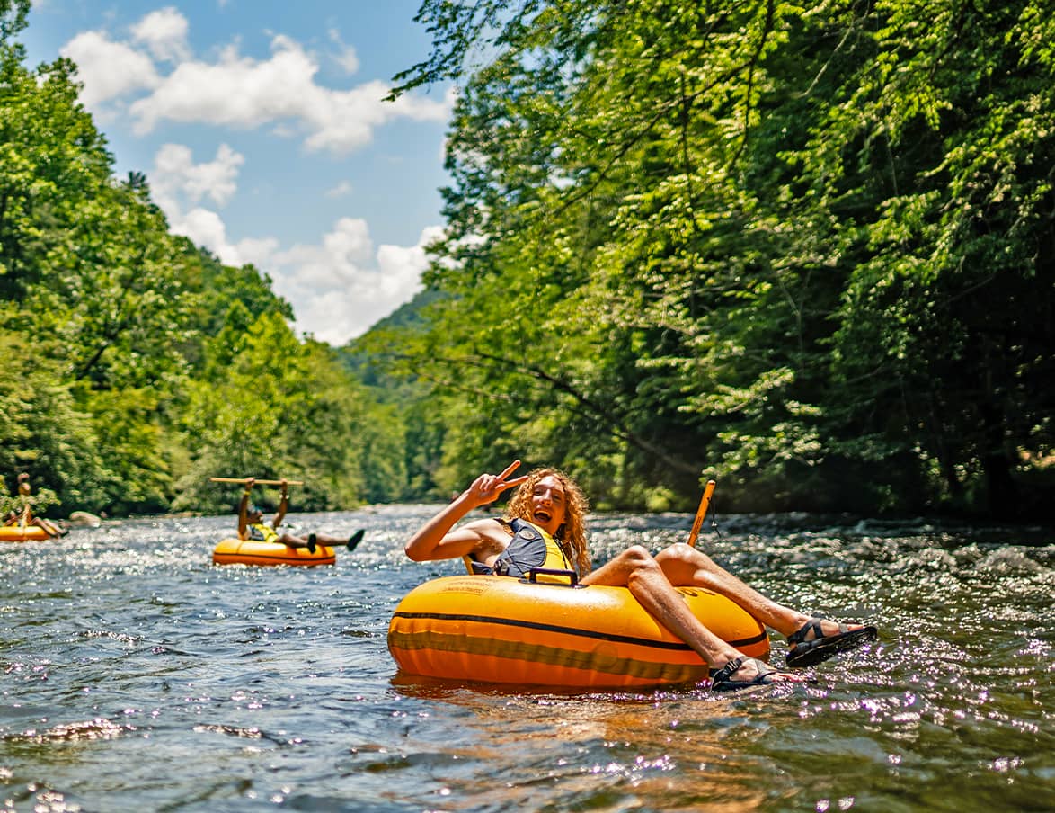 Two-Course Tubing Experience
