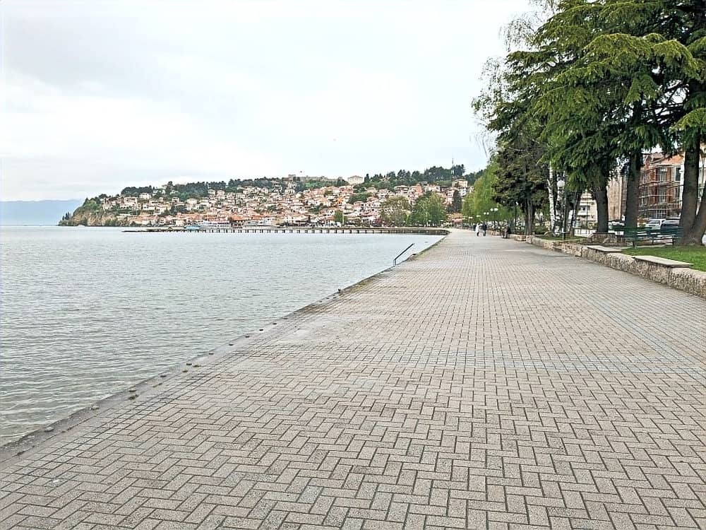 Scenic Path Through Old Town Park