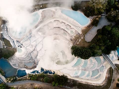 Geothermal Terraces Walkway