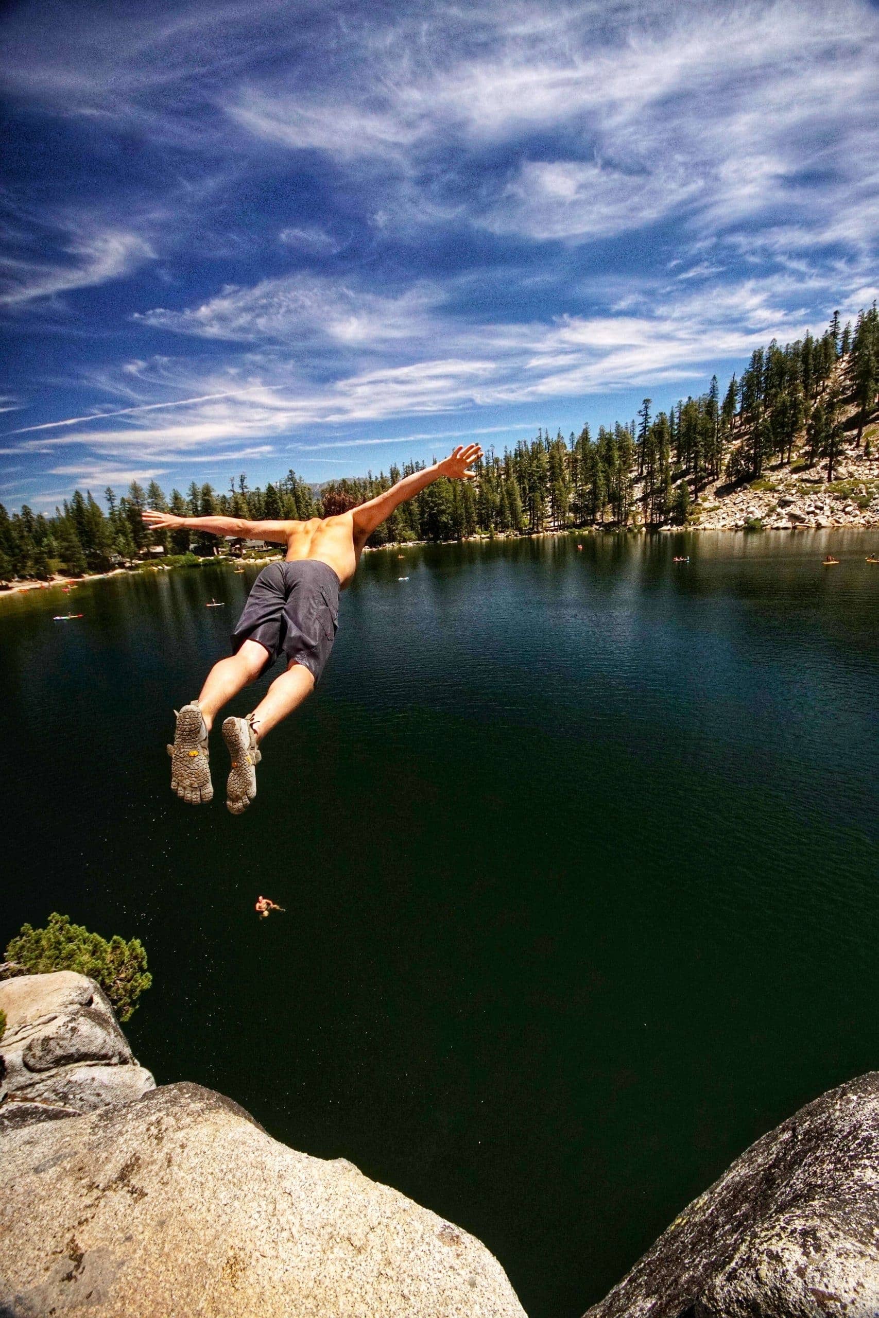 Cliff Jumping Adventure