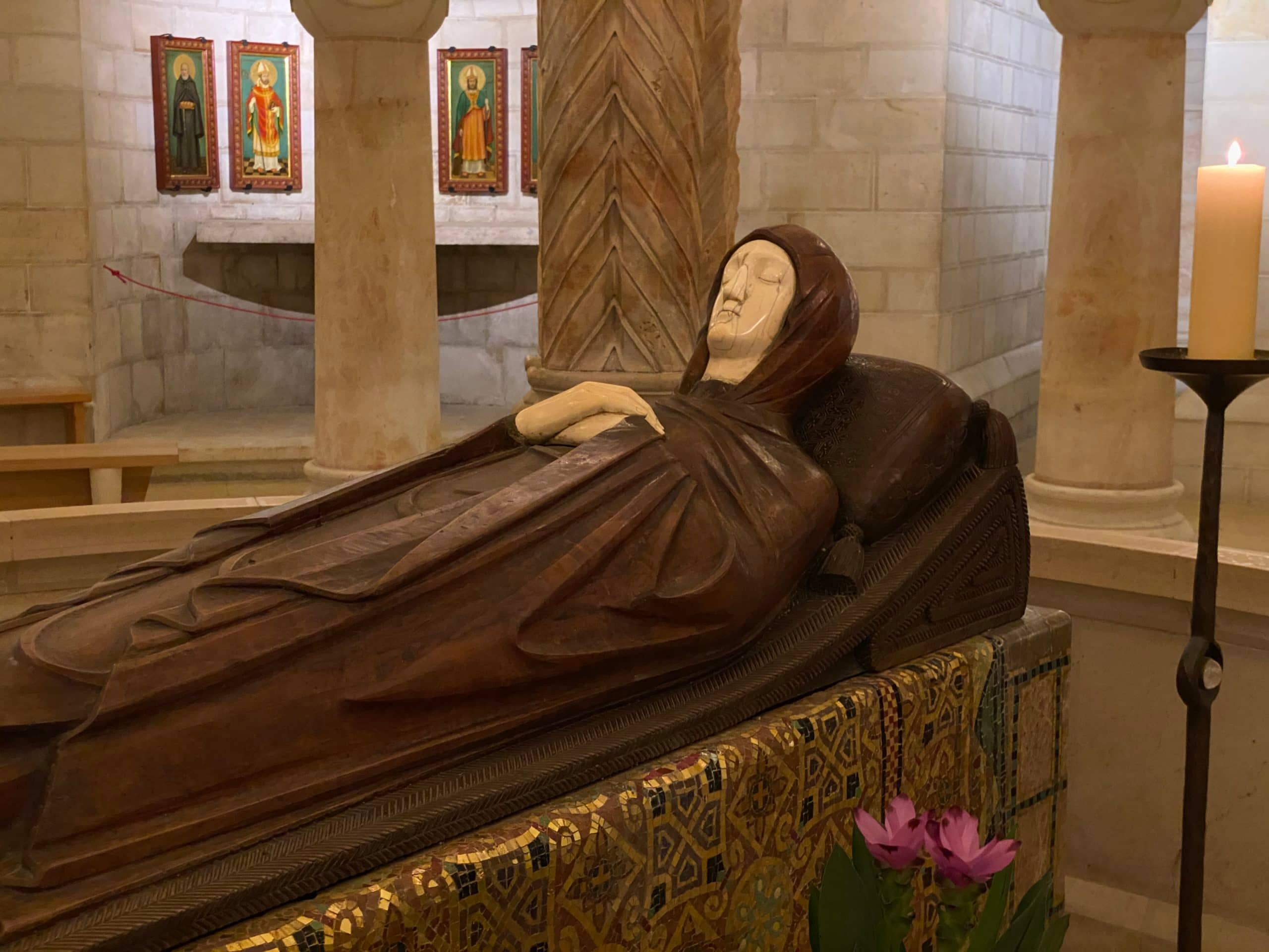 Dormition of the Blessed Mother Sculpture