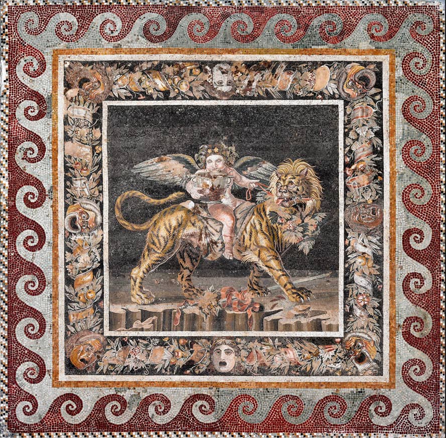 Intricate Floor Mosaics