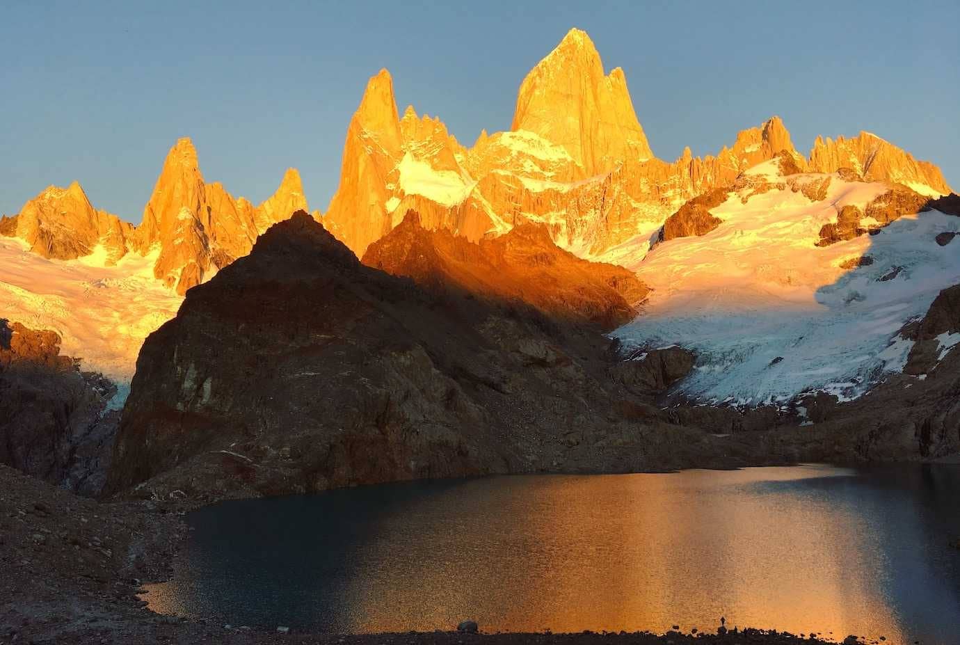 Sunrise over Fitz Roy