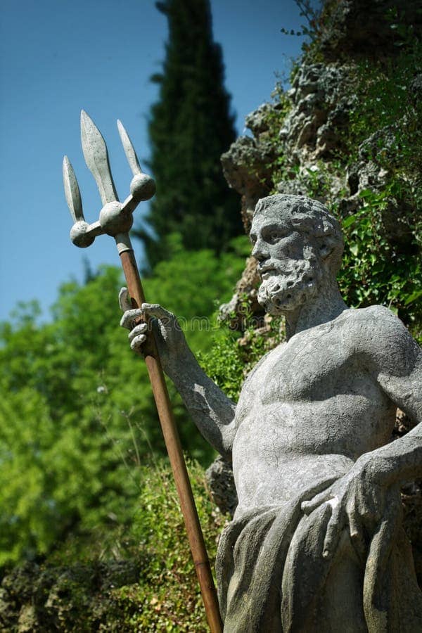 Poseidon Statue