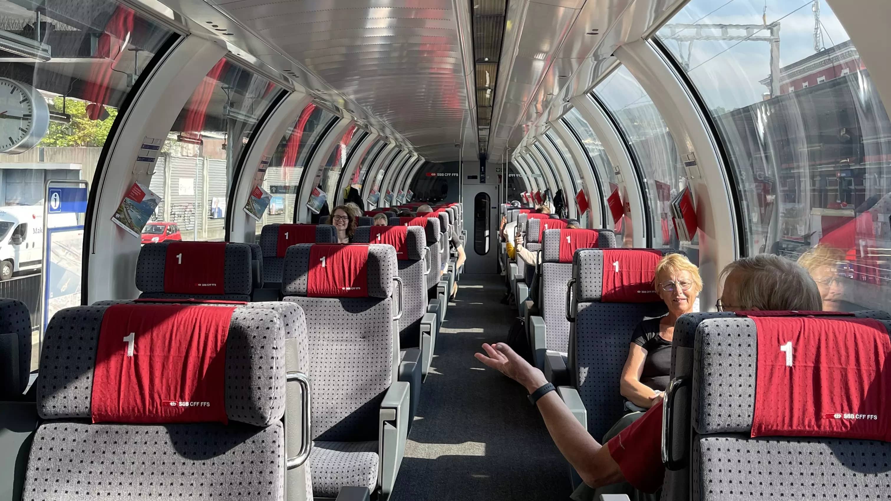 Panoramic Train Carriages