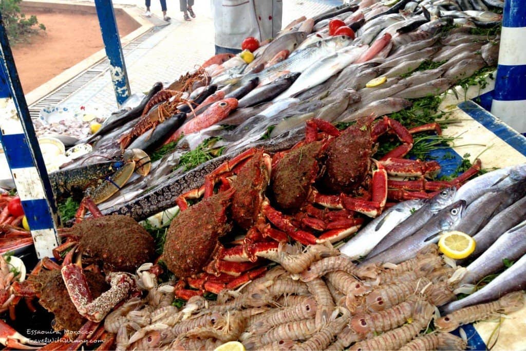 Seaside Seafood Stalls