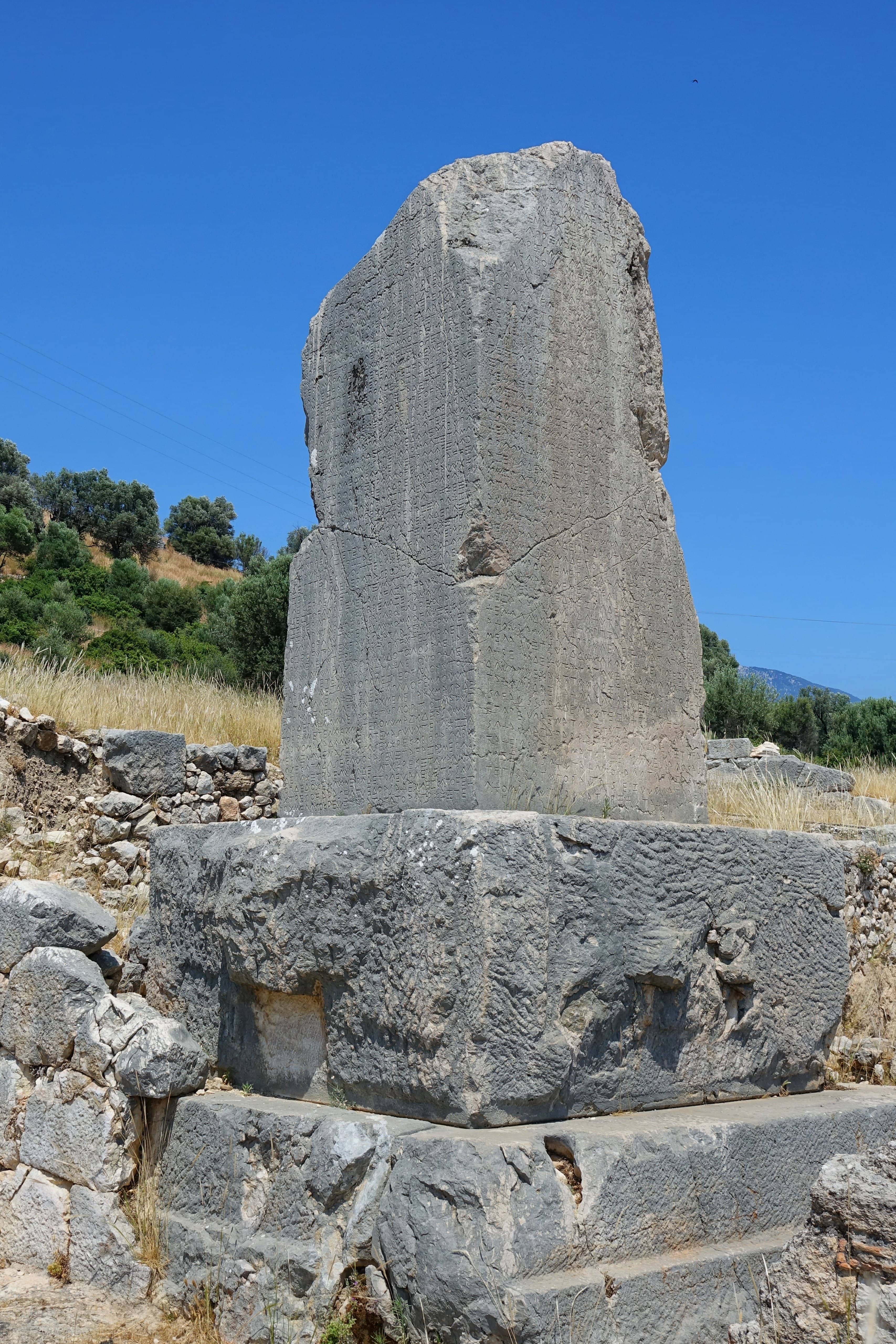 Inscribed Stone Stella