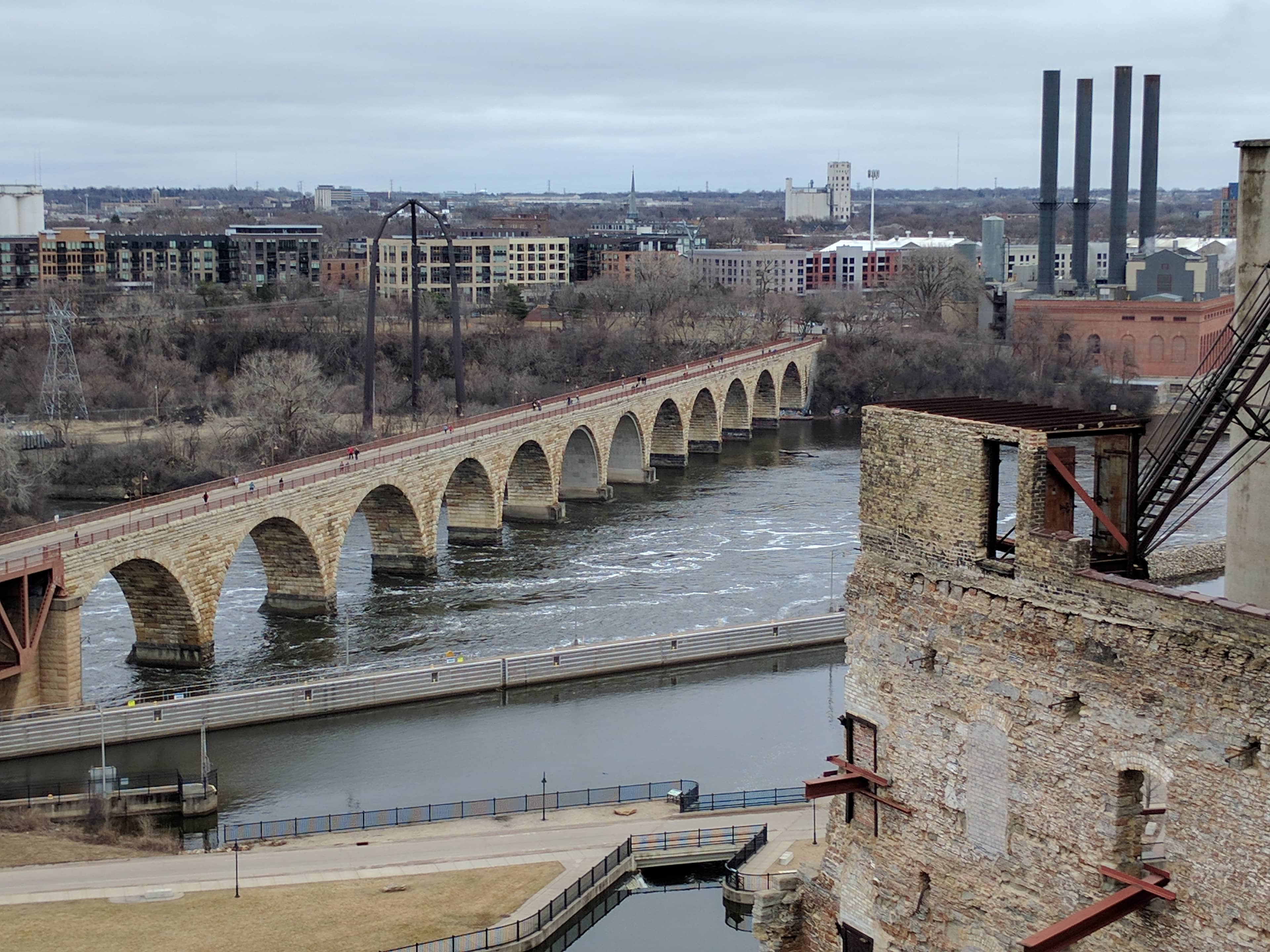 Stone Arch Bridge Views