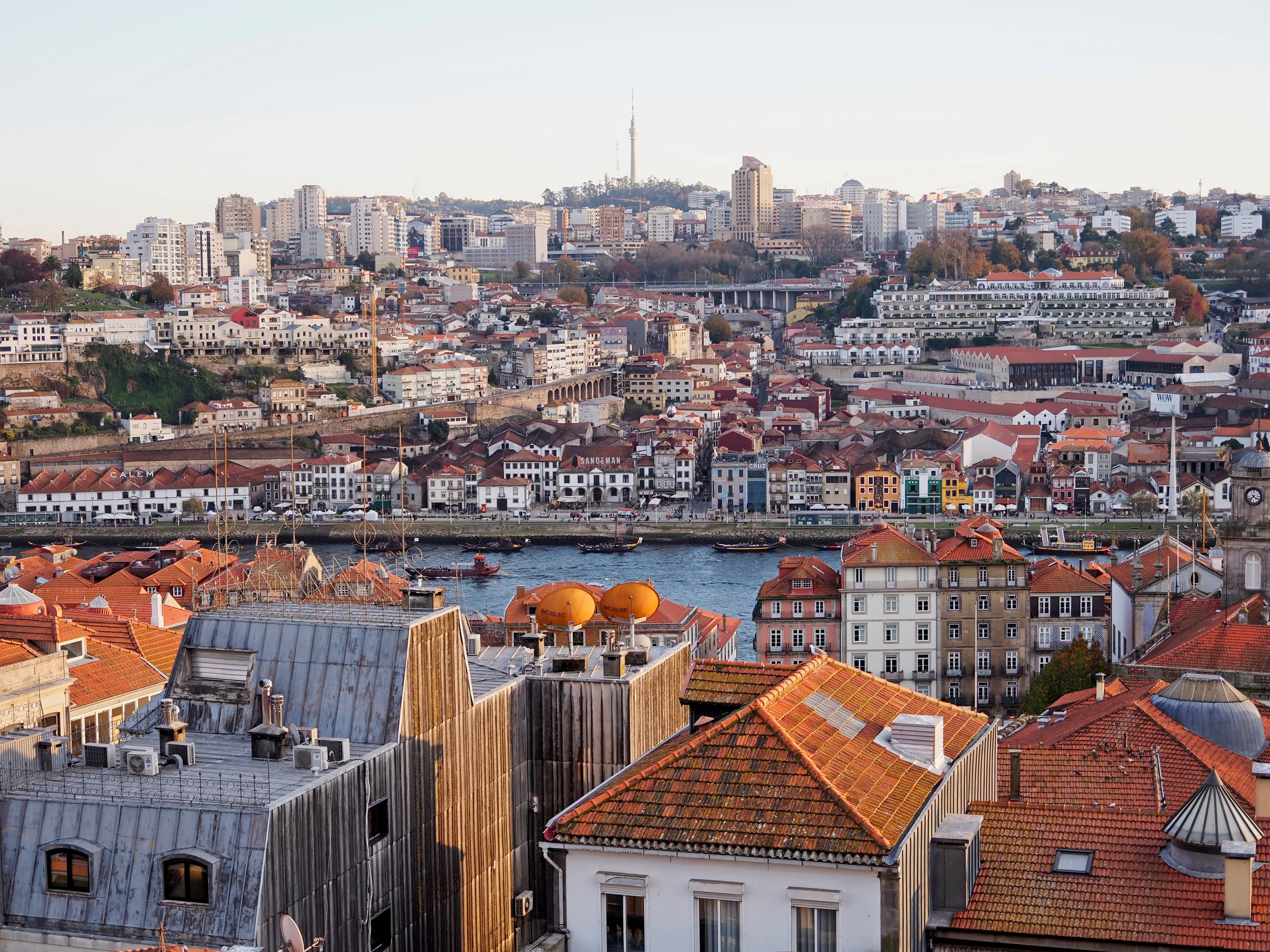 Sunset at Miradouro da Vitória