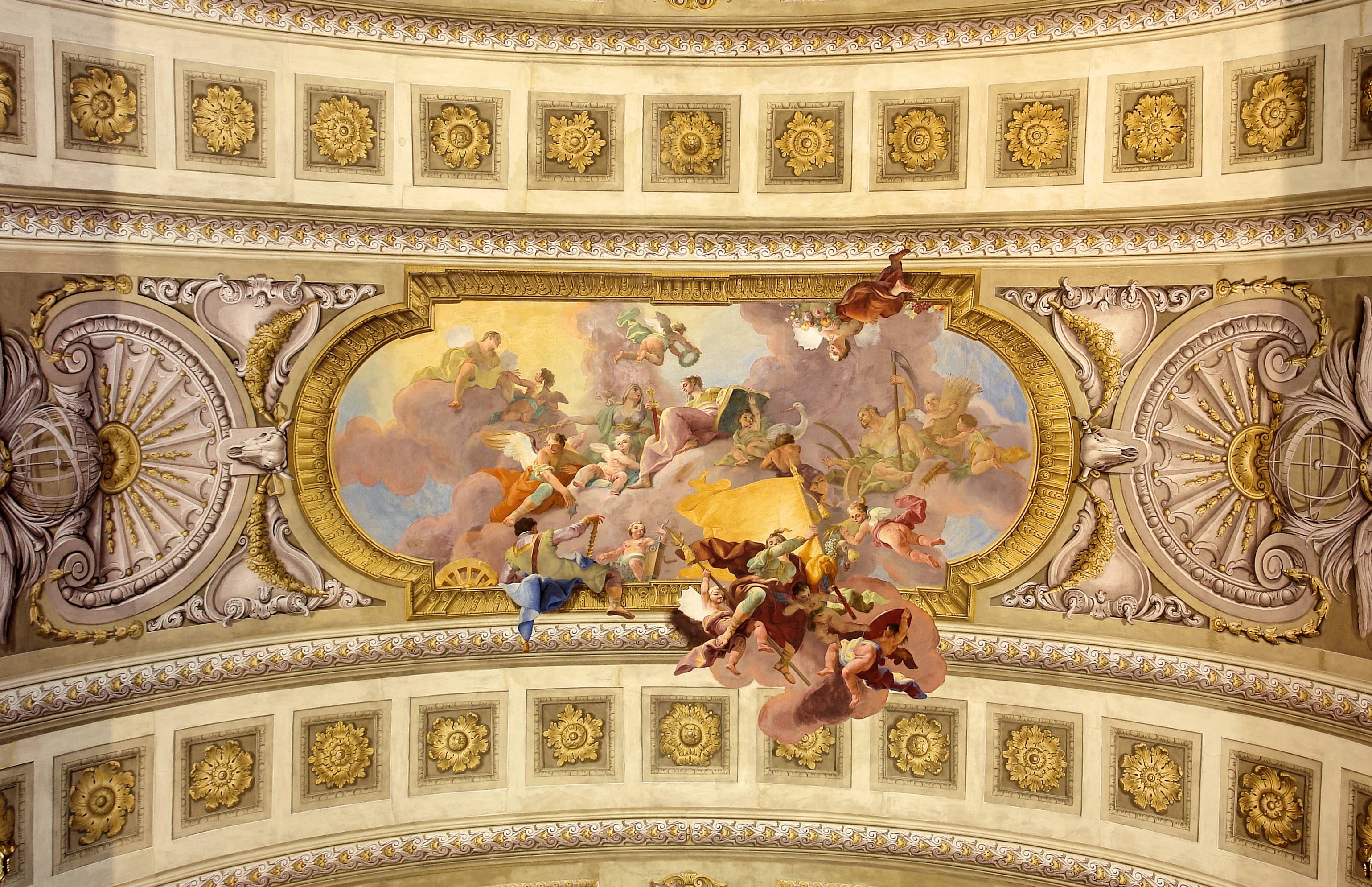 Baroque Frescoed Ceiling
