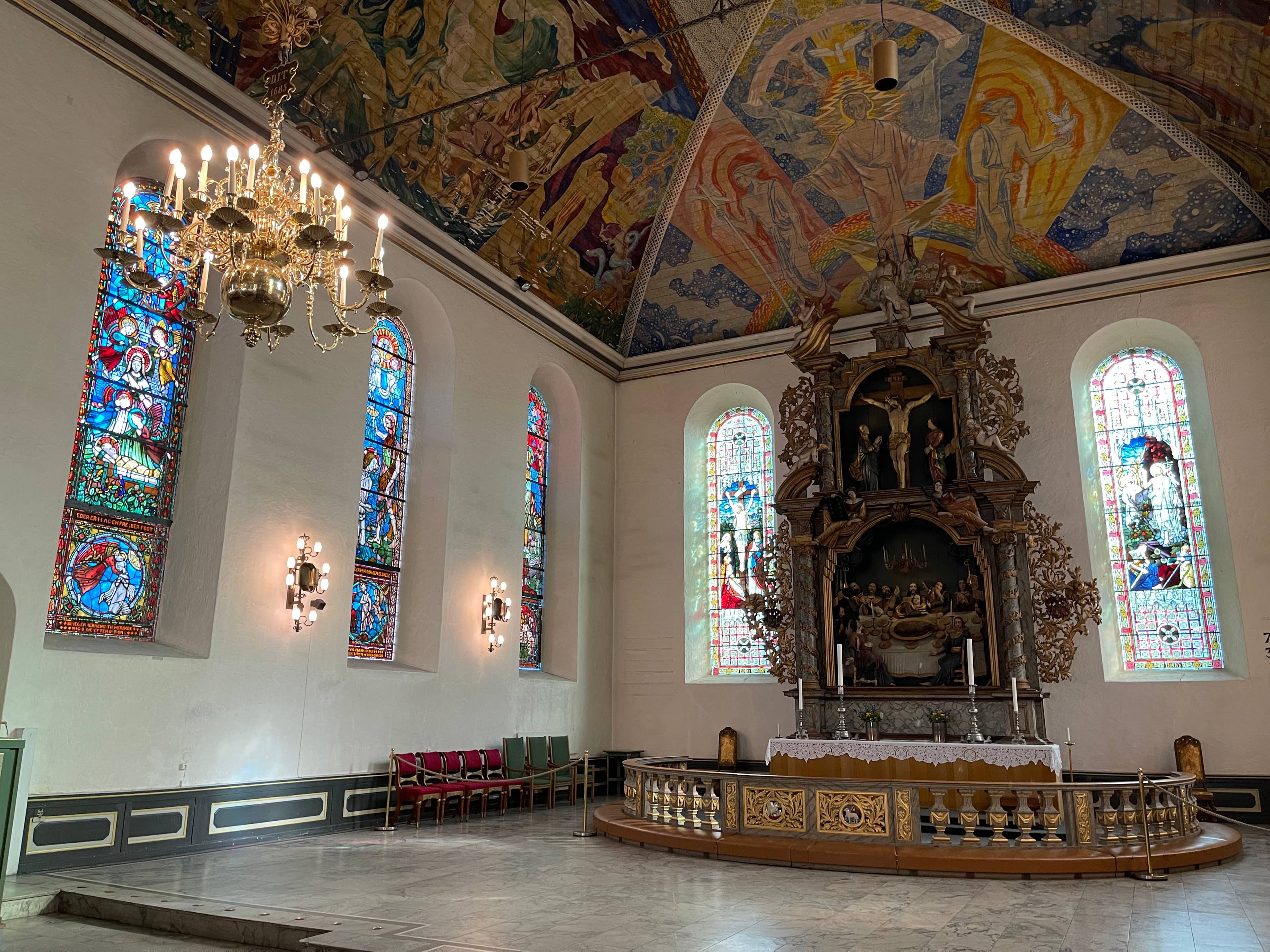 Vibrant Stained Glass Windows