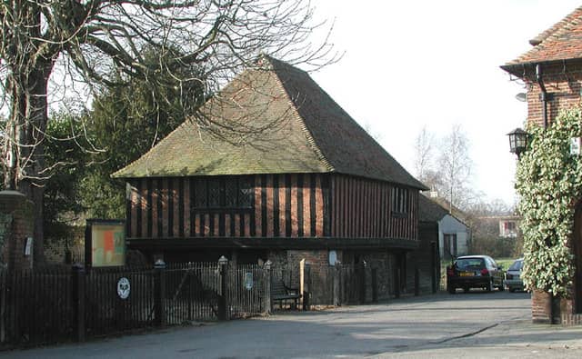 Picturesque Village Setting