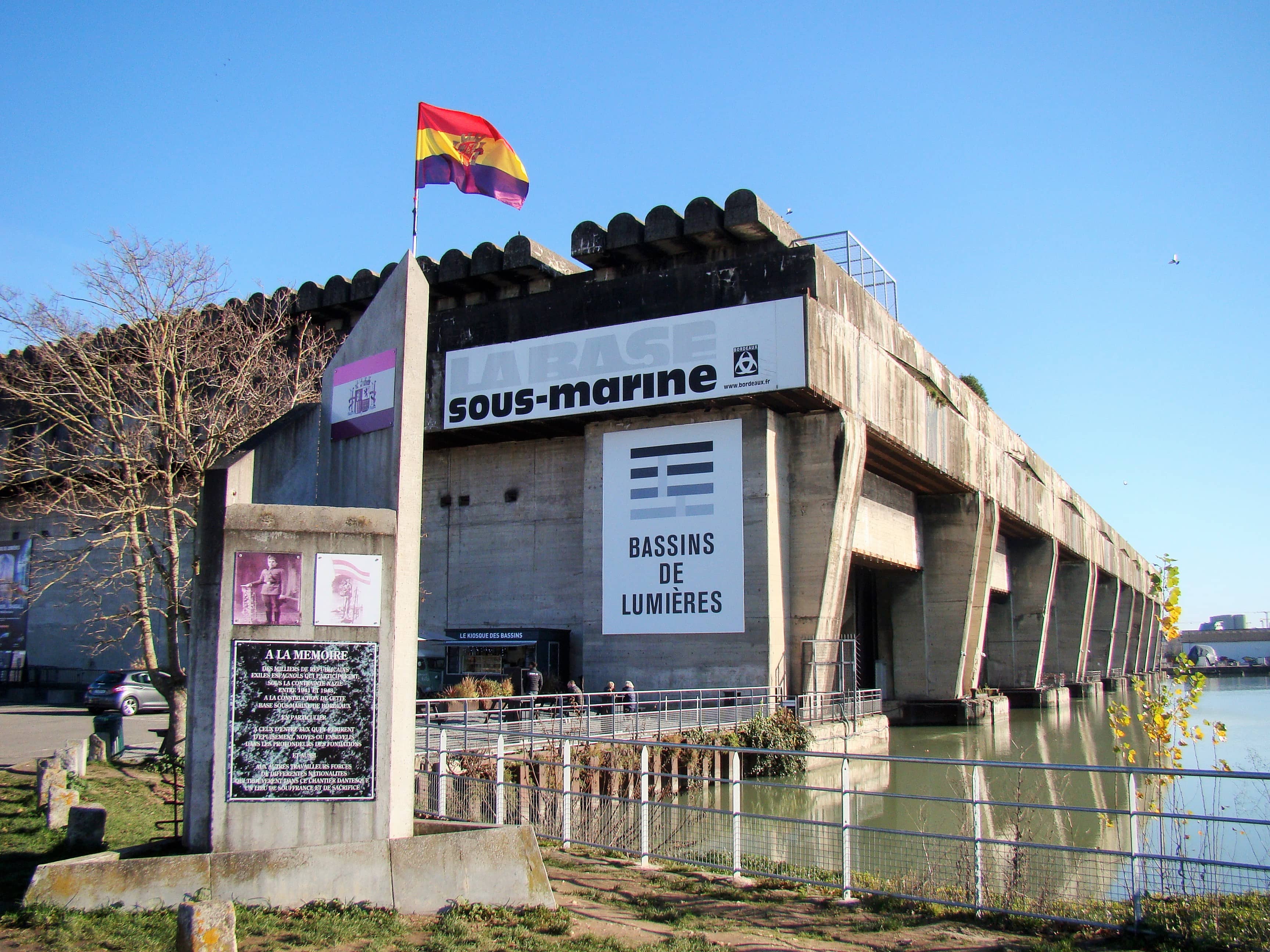 The Submarine Base Itself