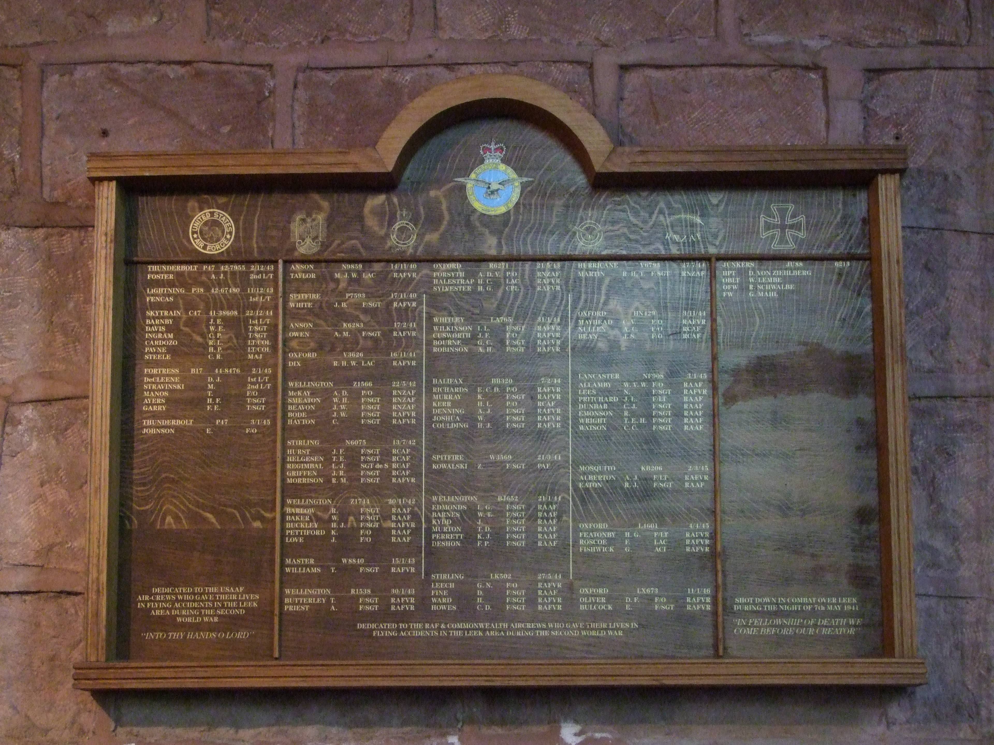 Croatian and Polish Plaques