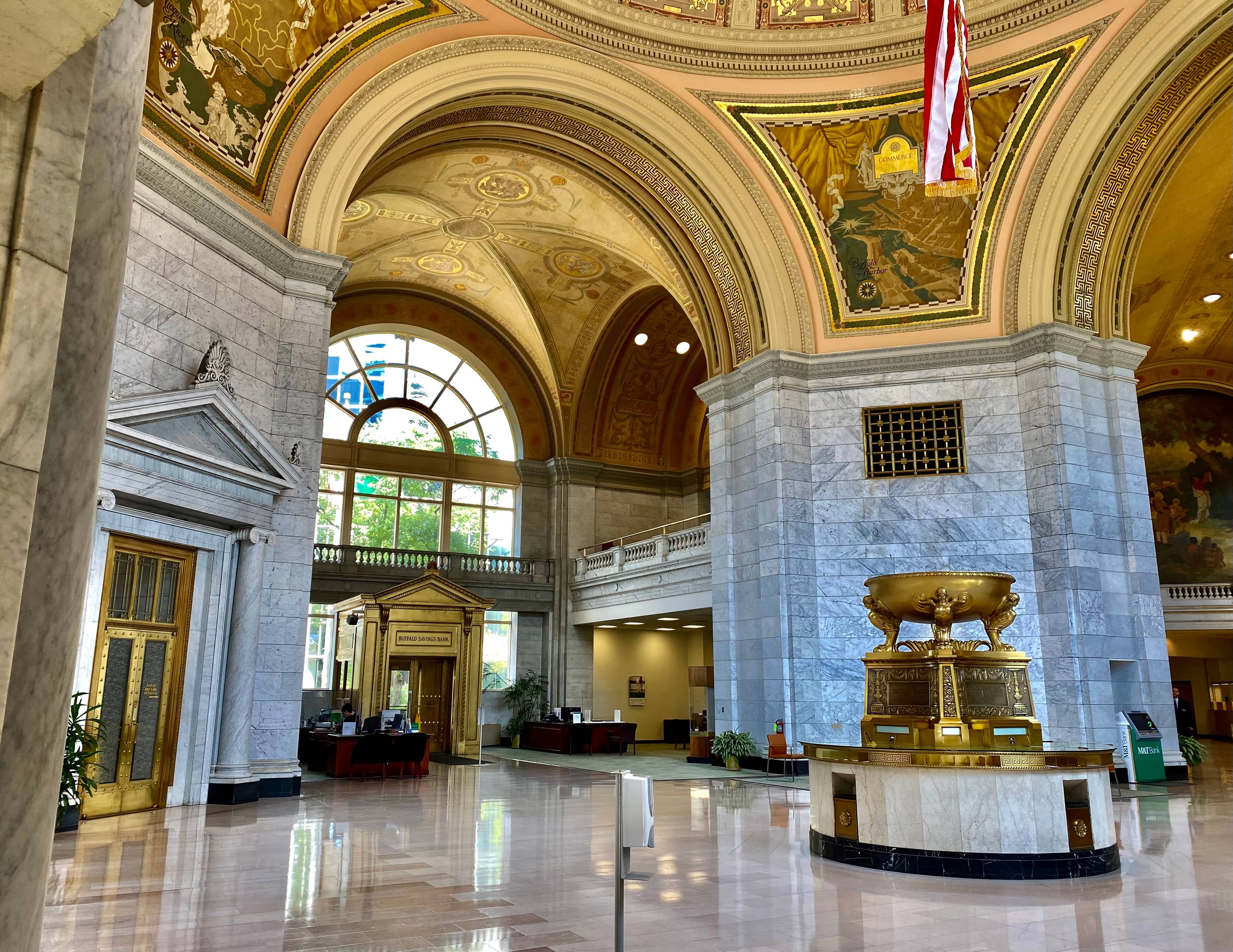 Intricate Ceiling Murals