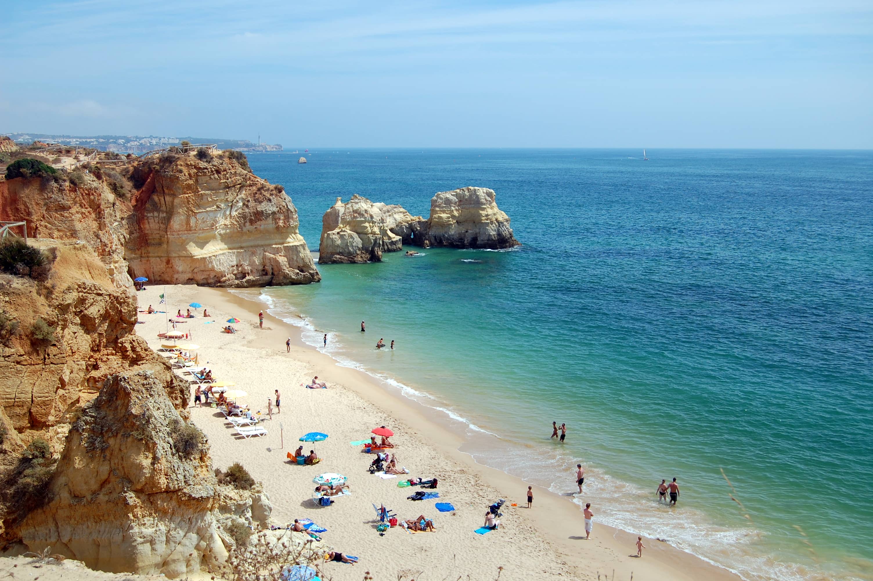 Proximity to Praia da Rocha
