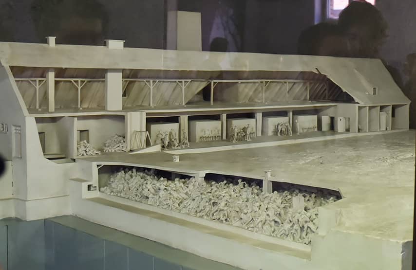 Gas Chamber and Crematoria Remains