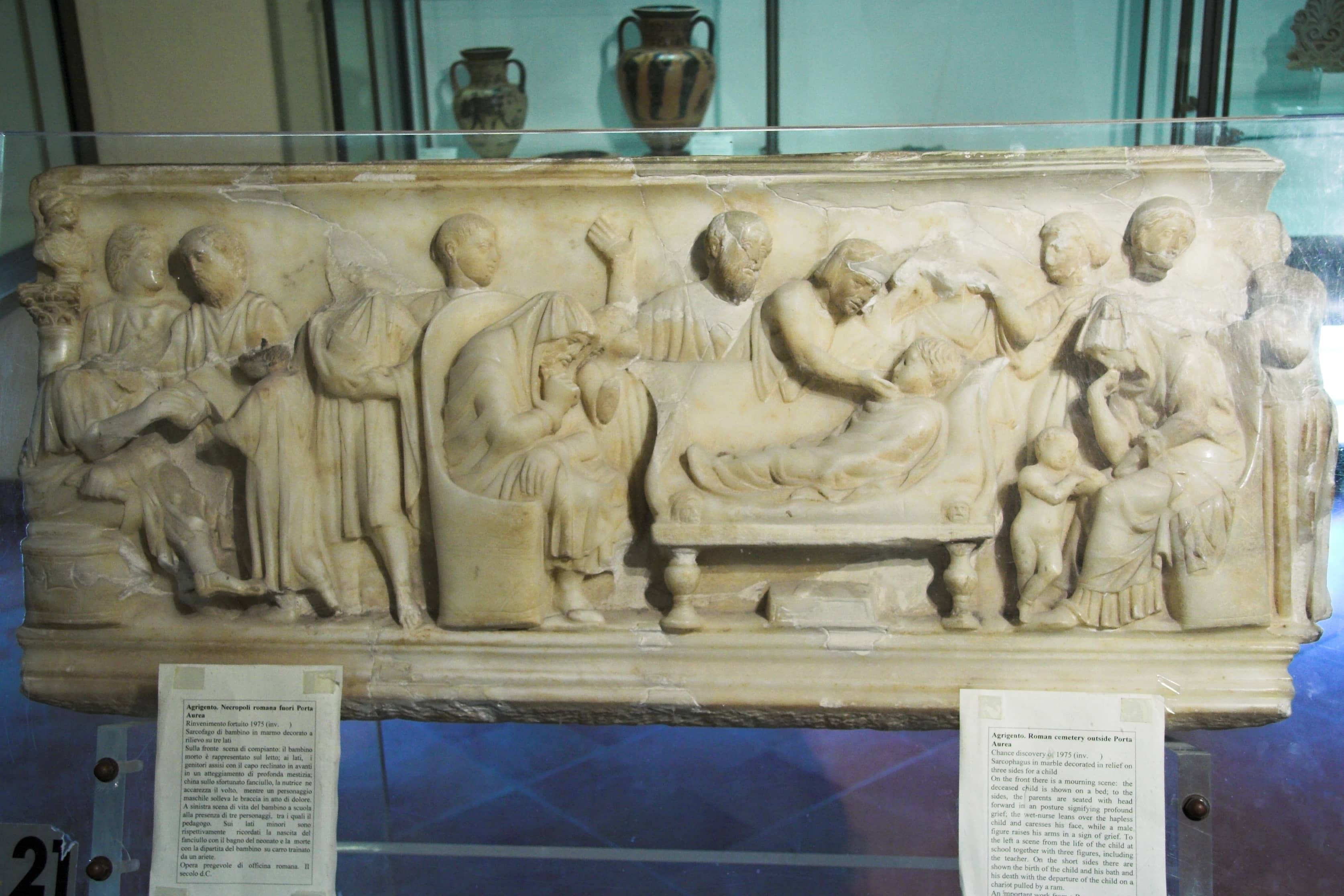 Marble Sarcophagus