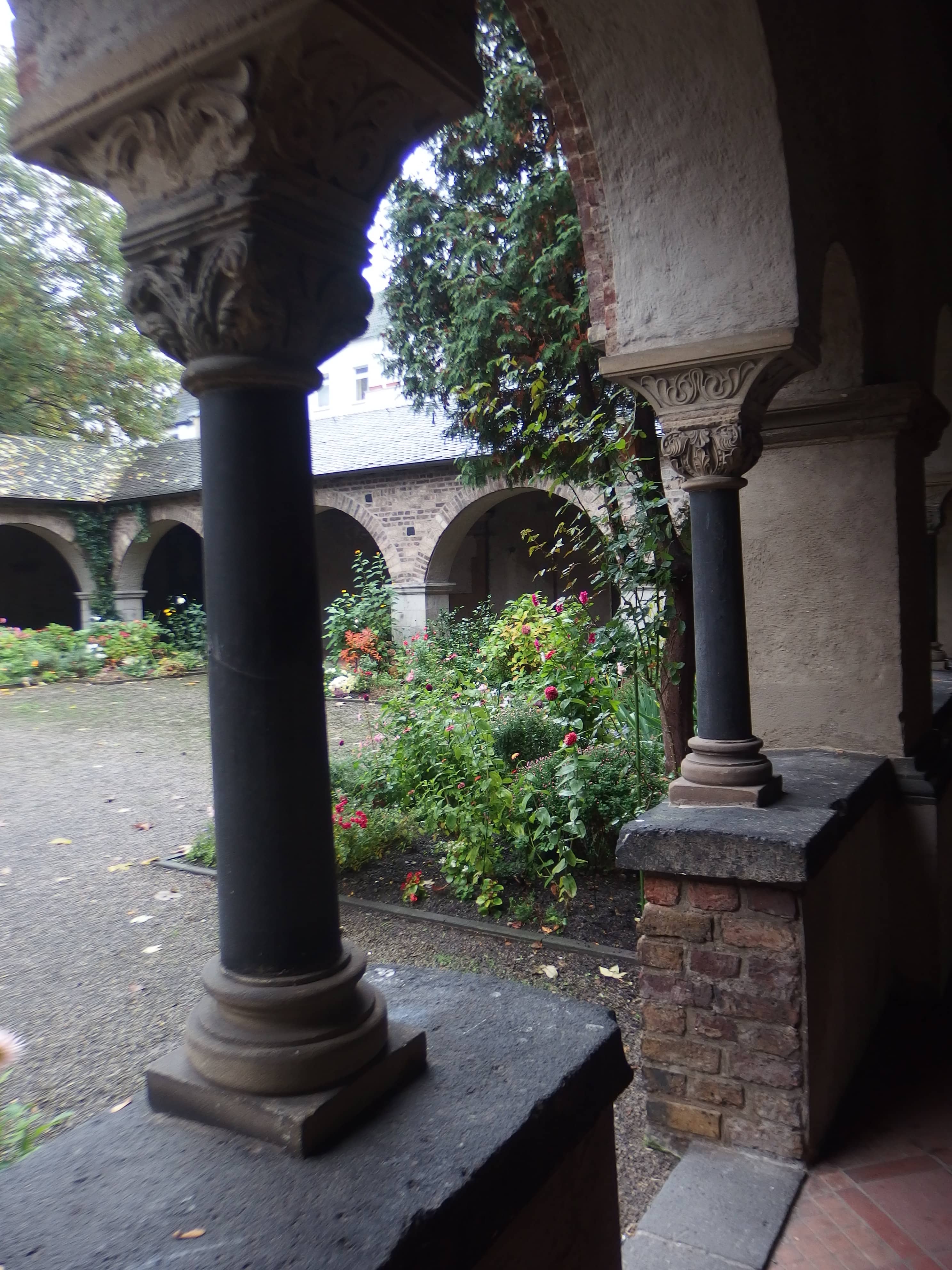 Tranquil Cloister Garden