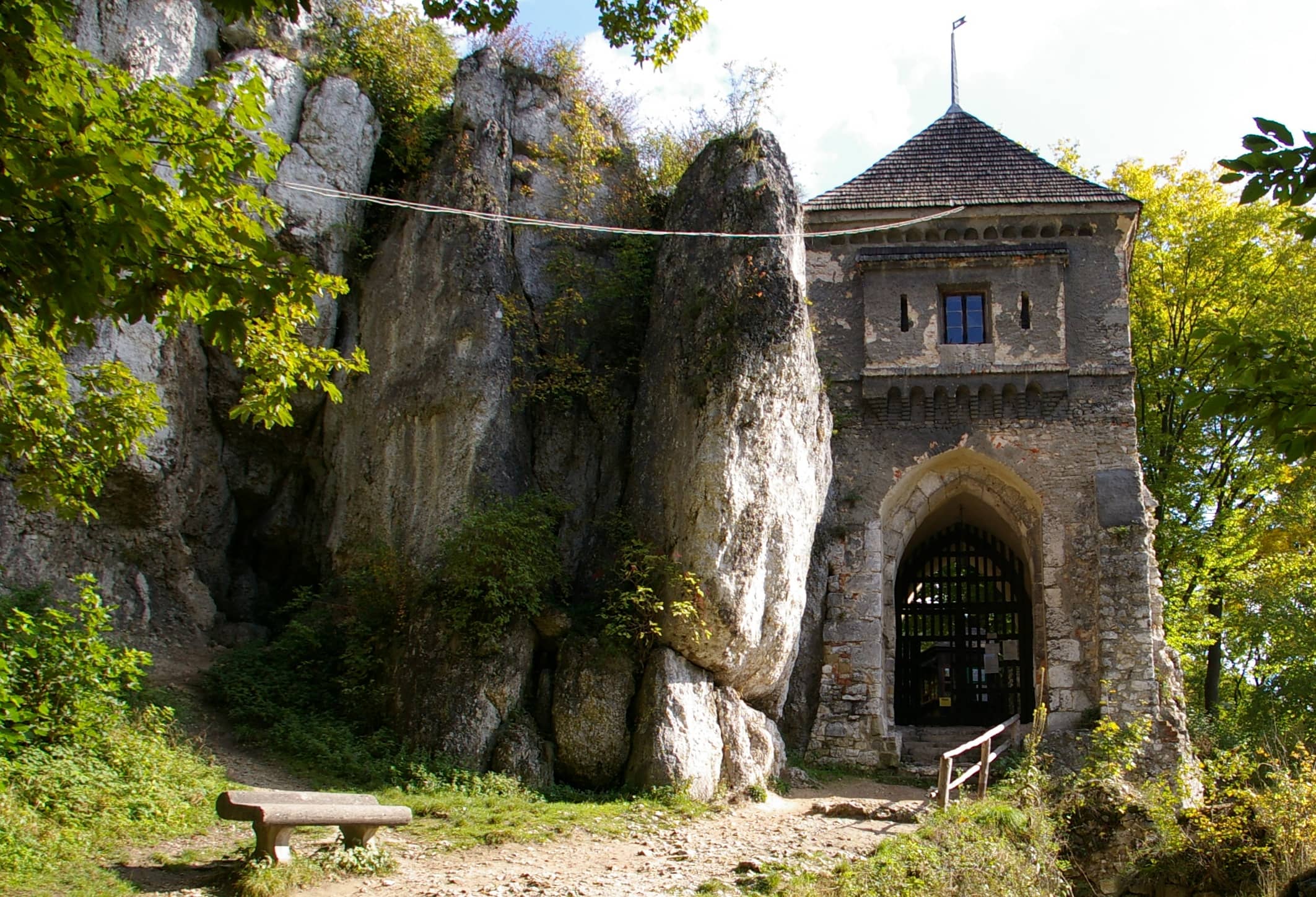 Ojców Castle Ruins