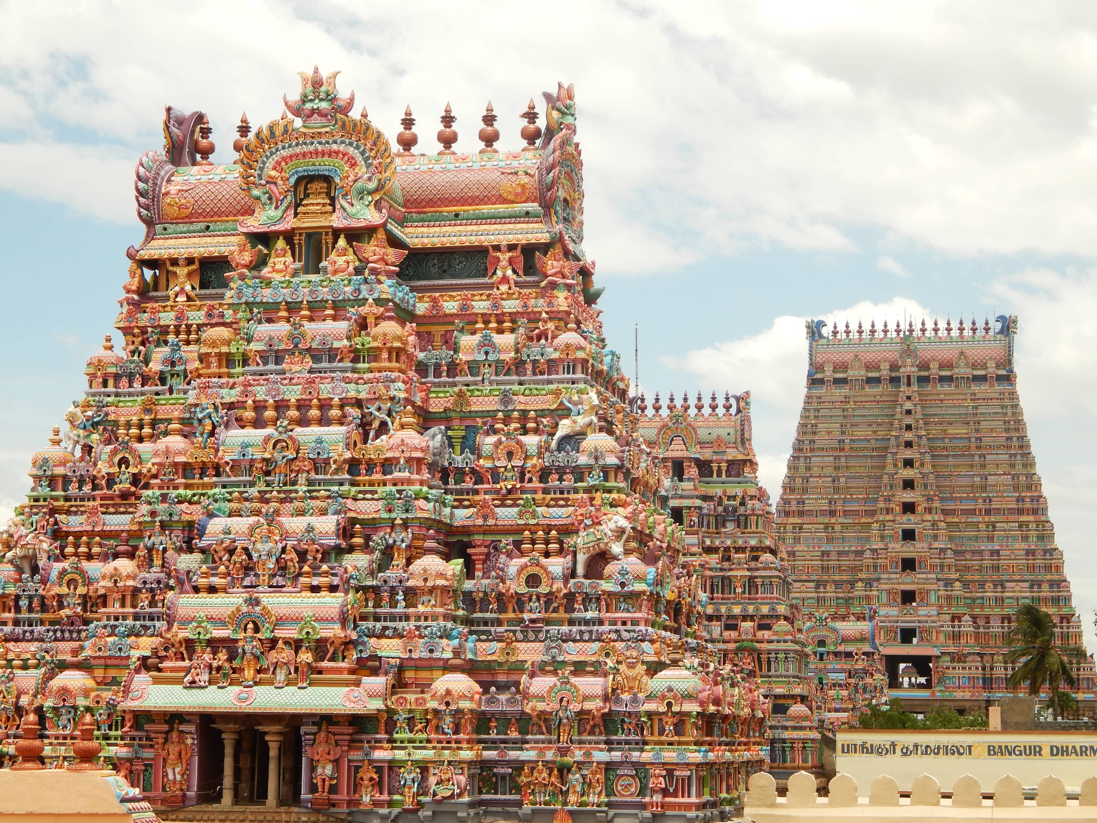 Imposing Raja Gopuram