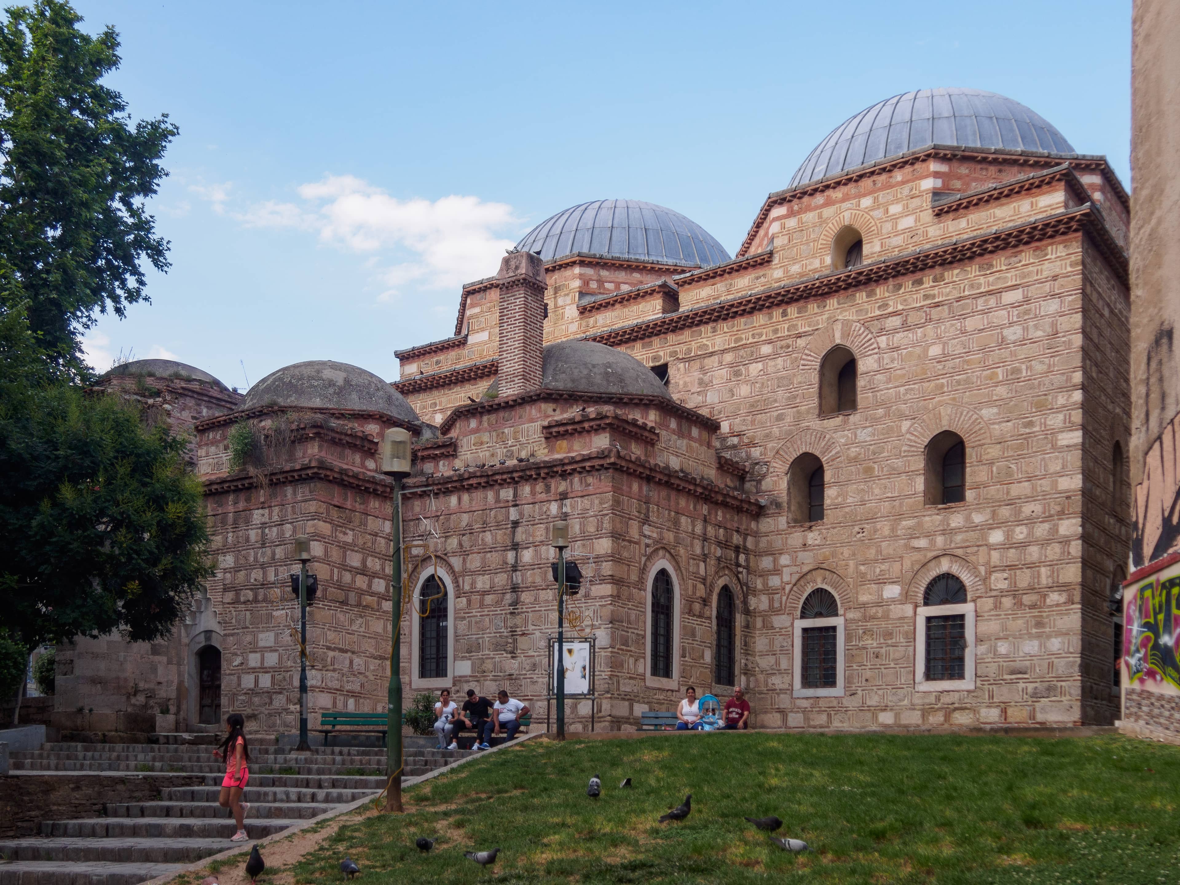 Colorful Minaret Remnants