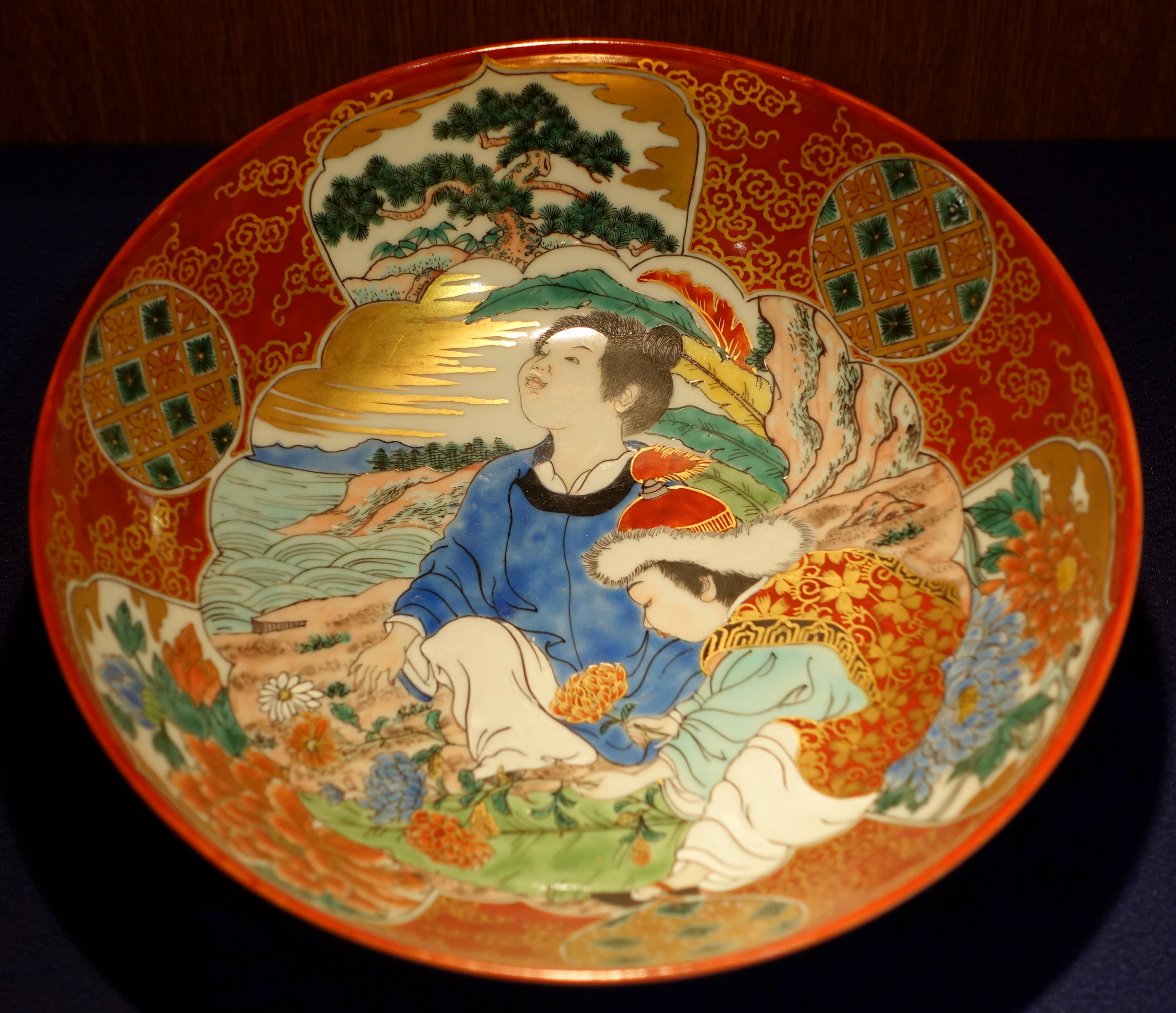 Vibrant Porcelain Art