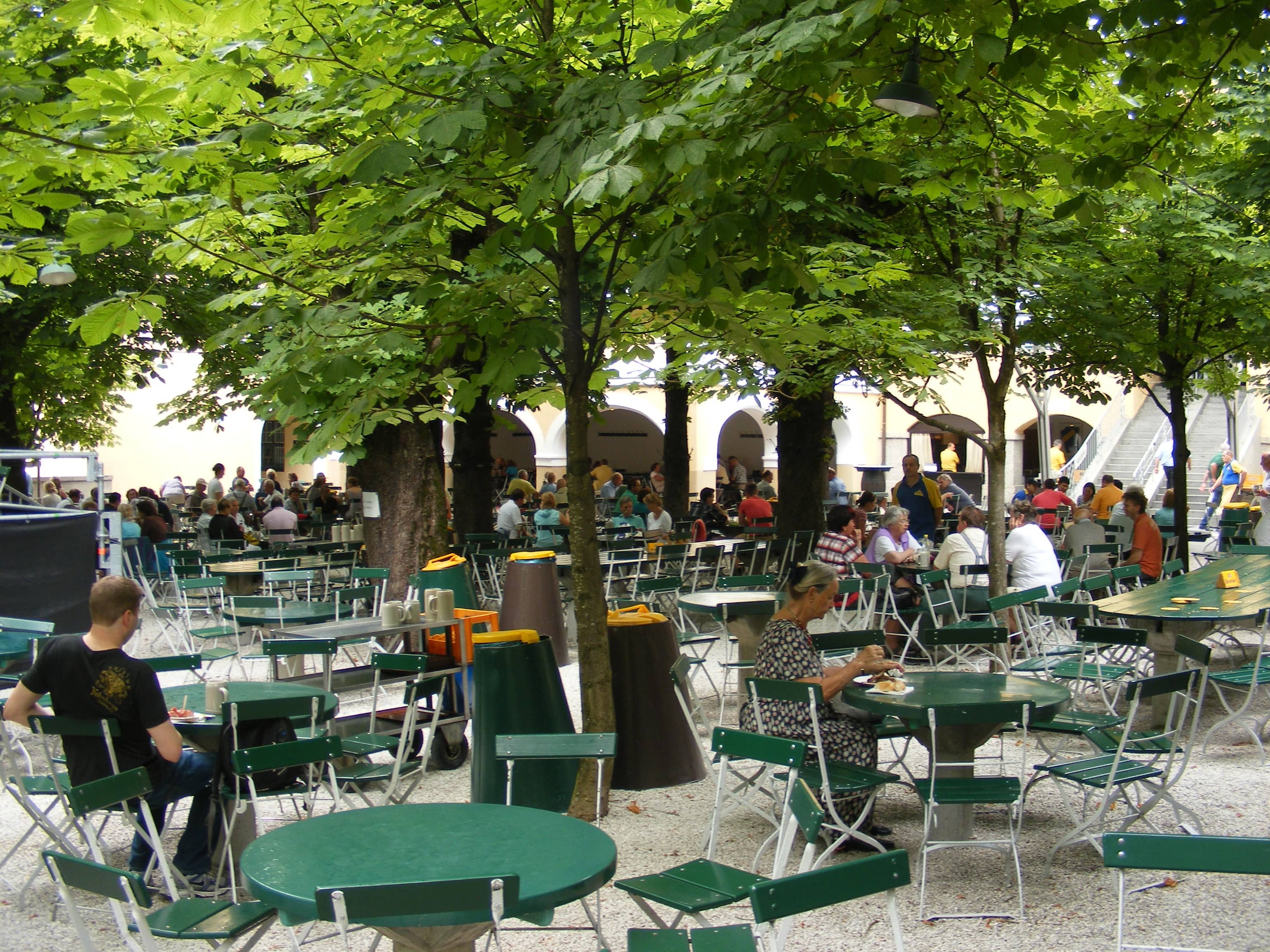 The Beer Garden Atmosphere