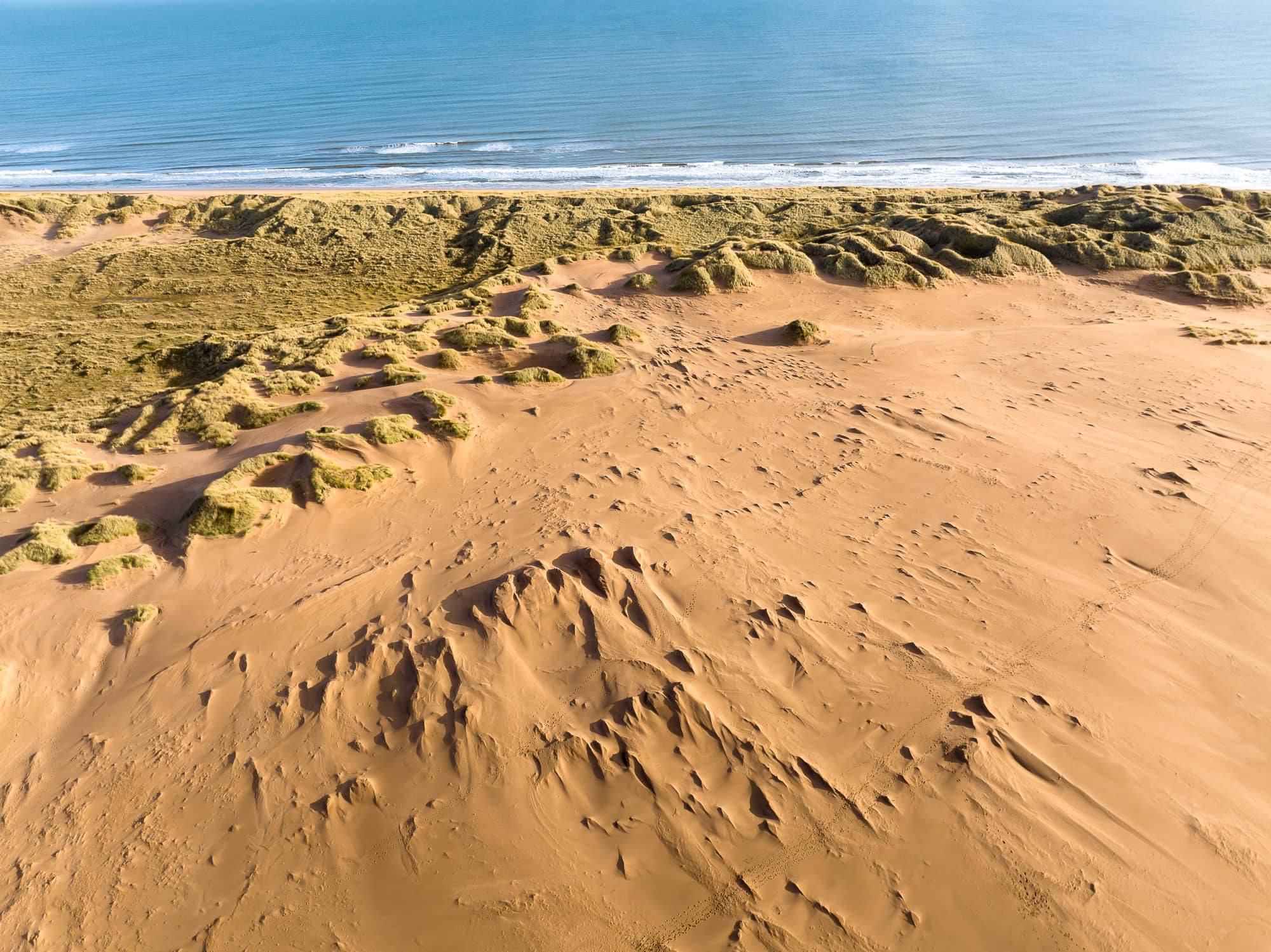 Shifting Sand Dunes