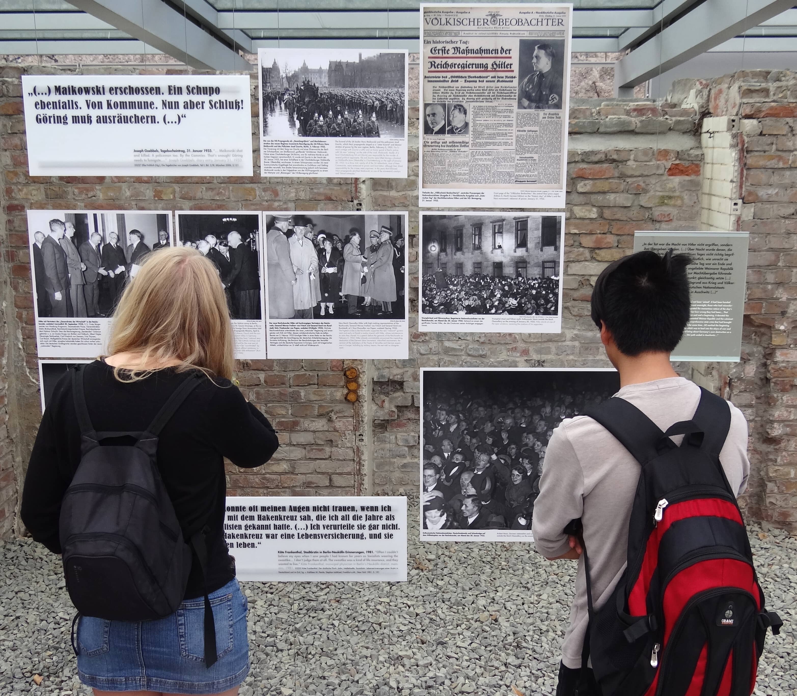 Outdoor Exhibition: 'Topography of Terror'