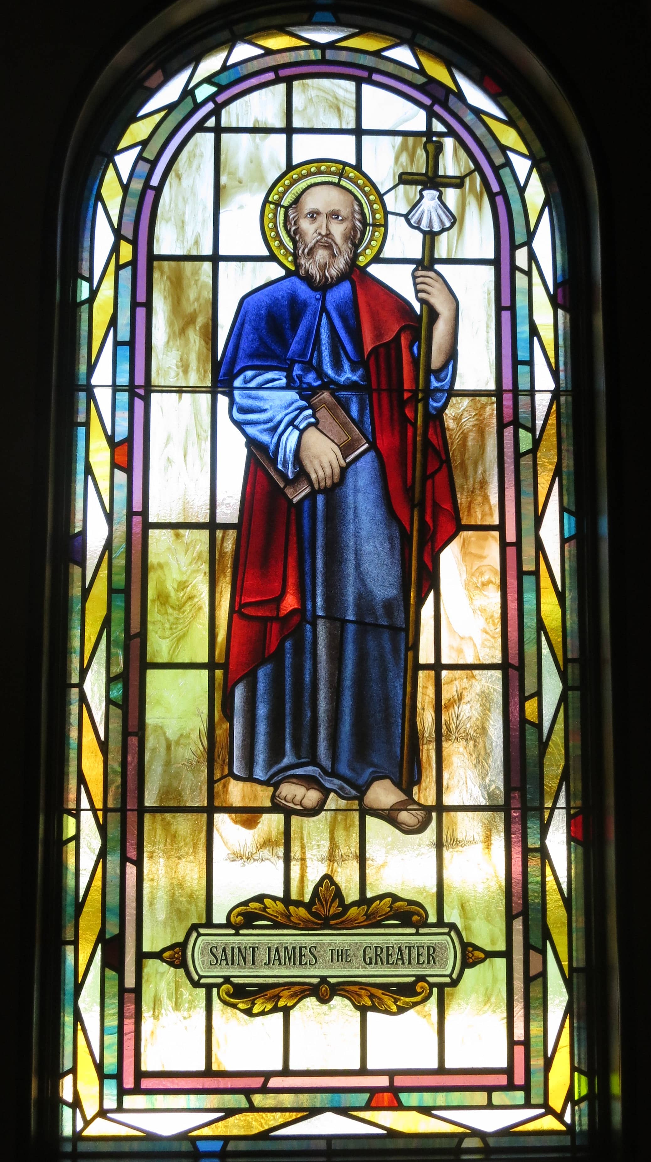 Ornate Stained-Glass Windows