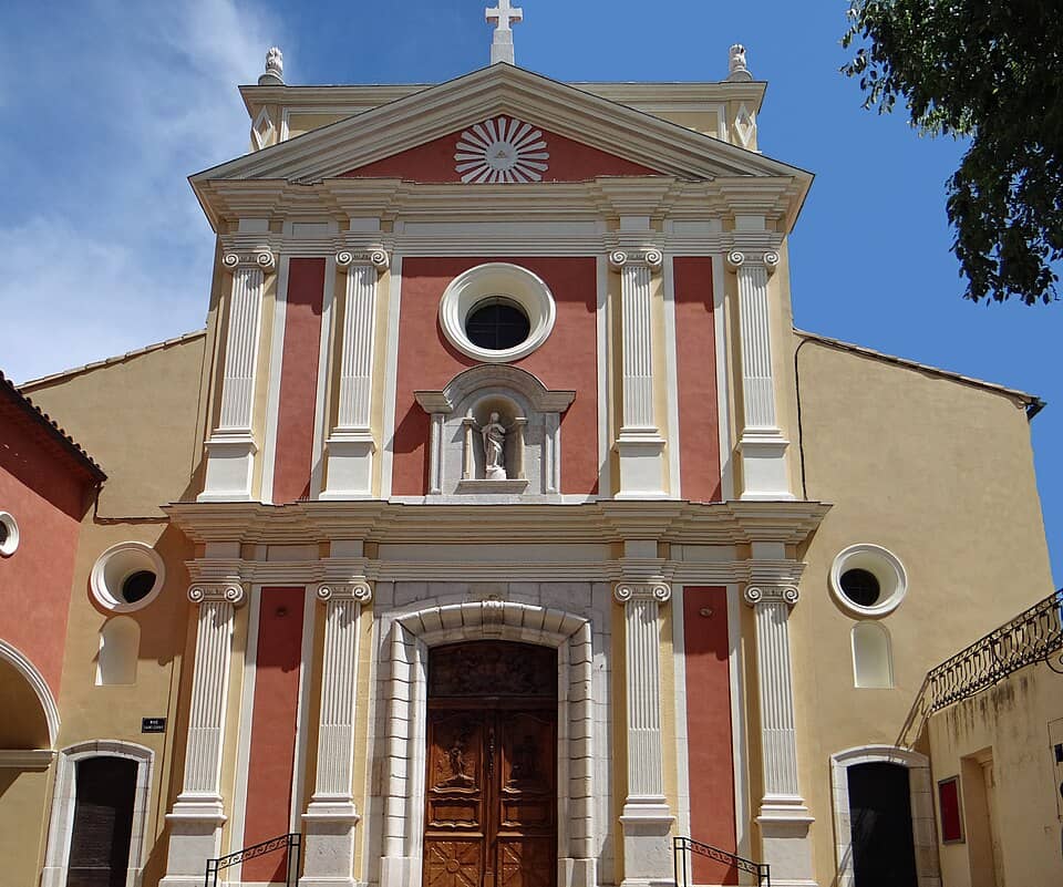 Pink Ochre Facade
