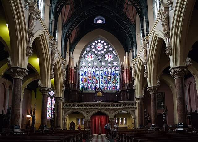 Angel Carvings & High Ceilings