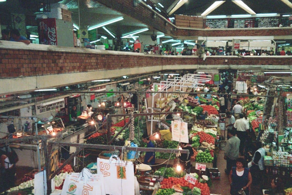 Vibrant Food Stalls