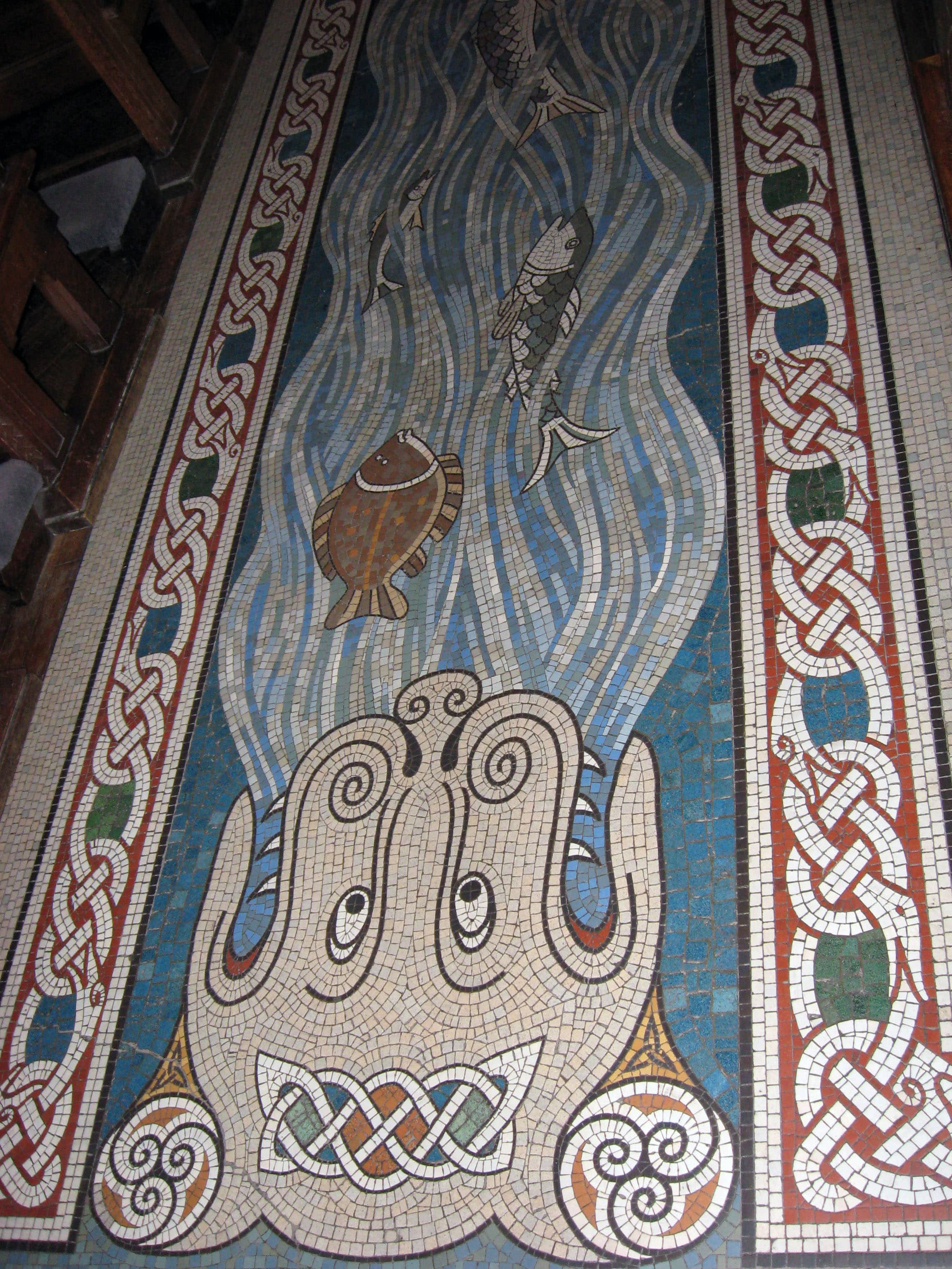 'River of Life' Mosaic Floor