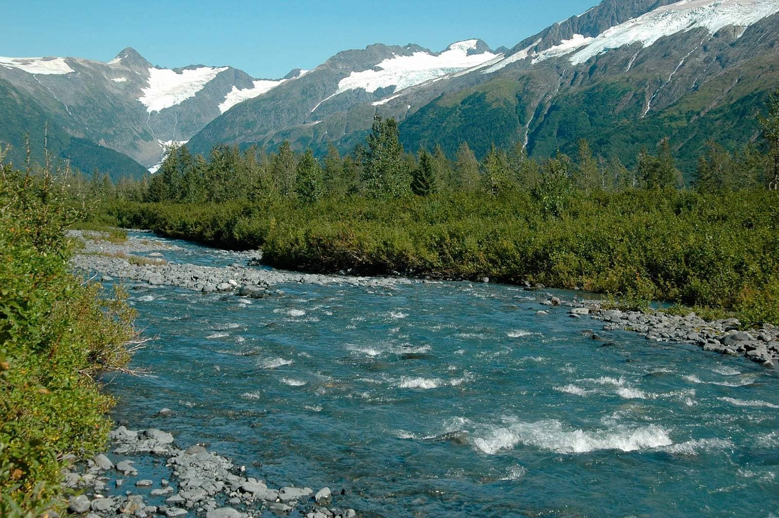 Glacial Meltwater Streams