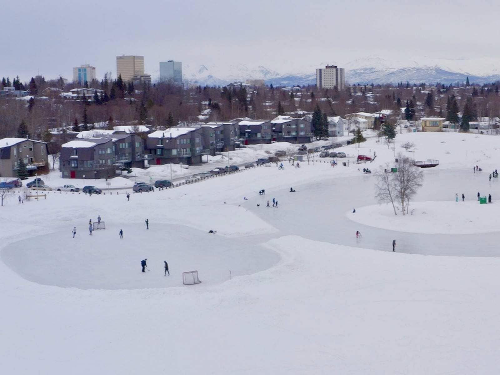 Winter Ice Skating