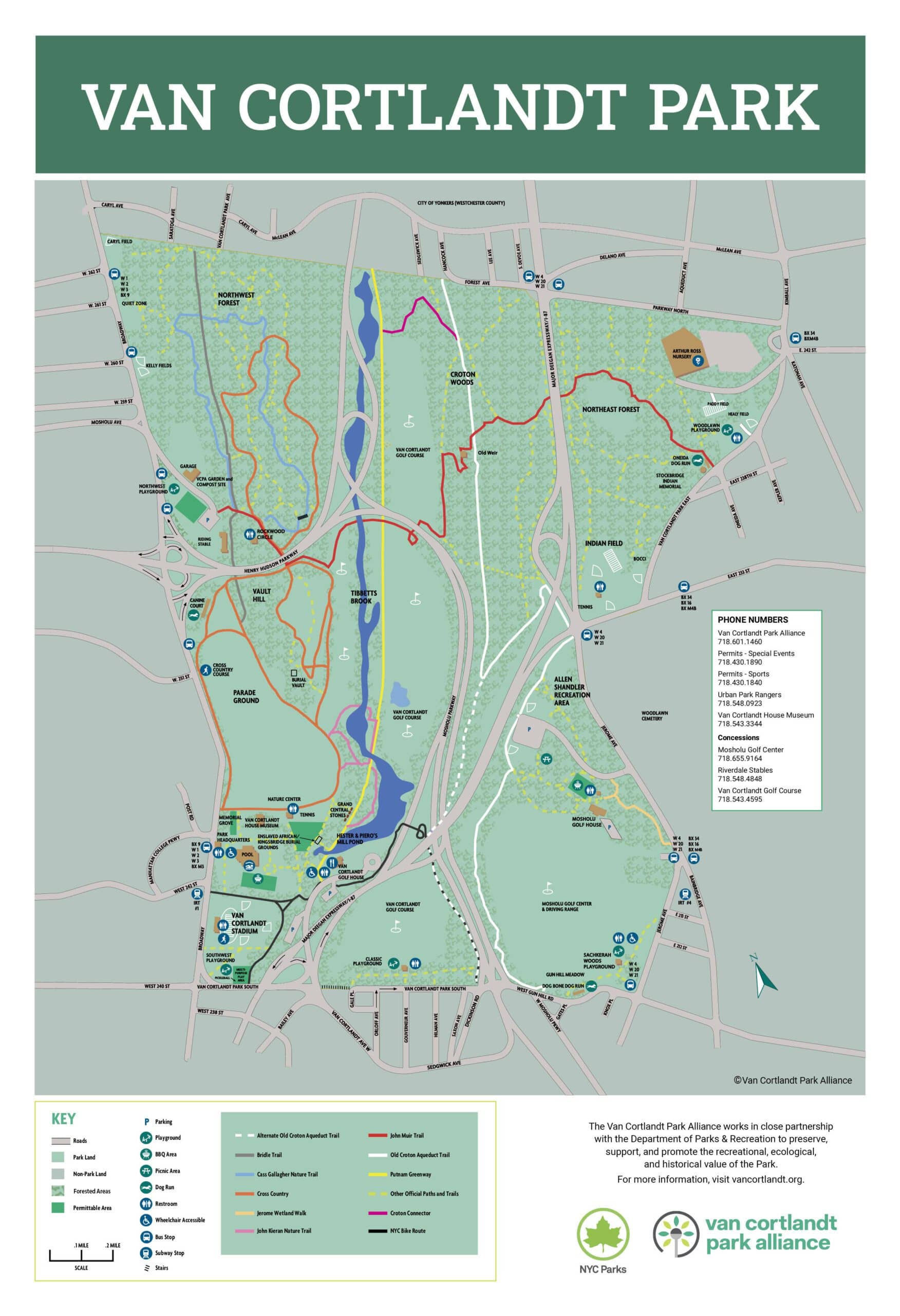 Extensive Trail Network