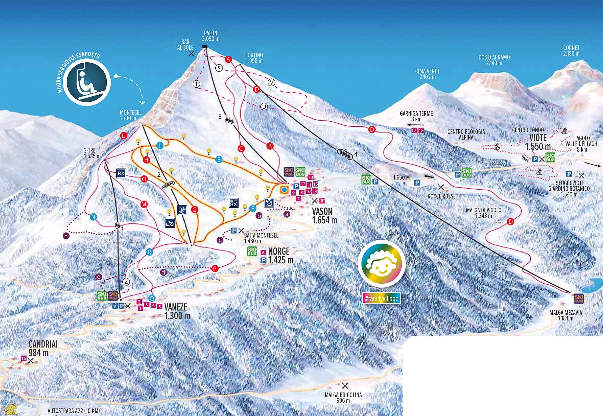 Winter Ski Slopes