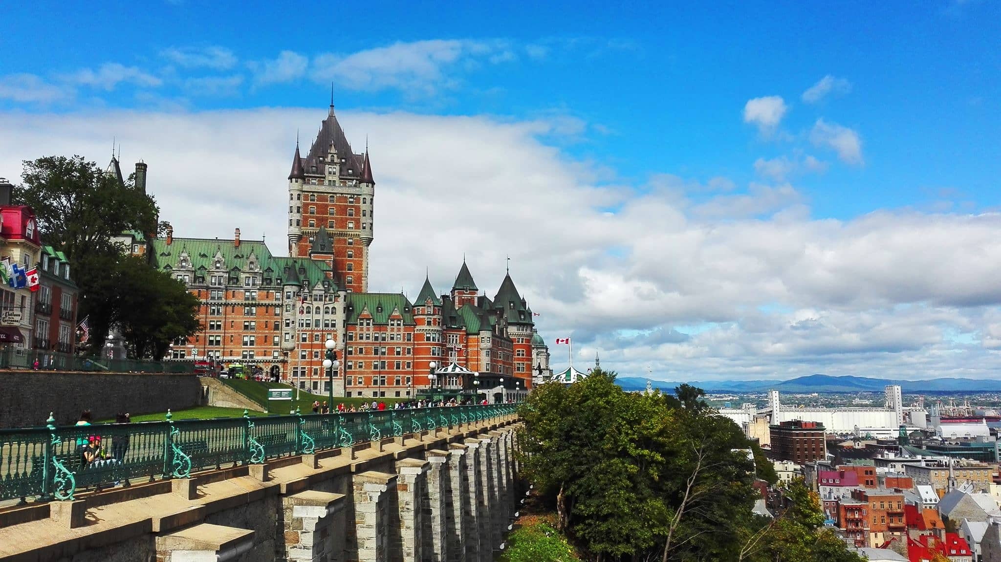 Château Frontenac Backdrop