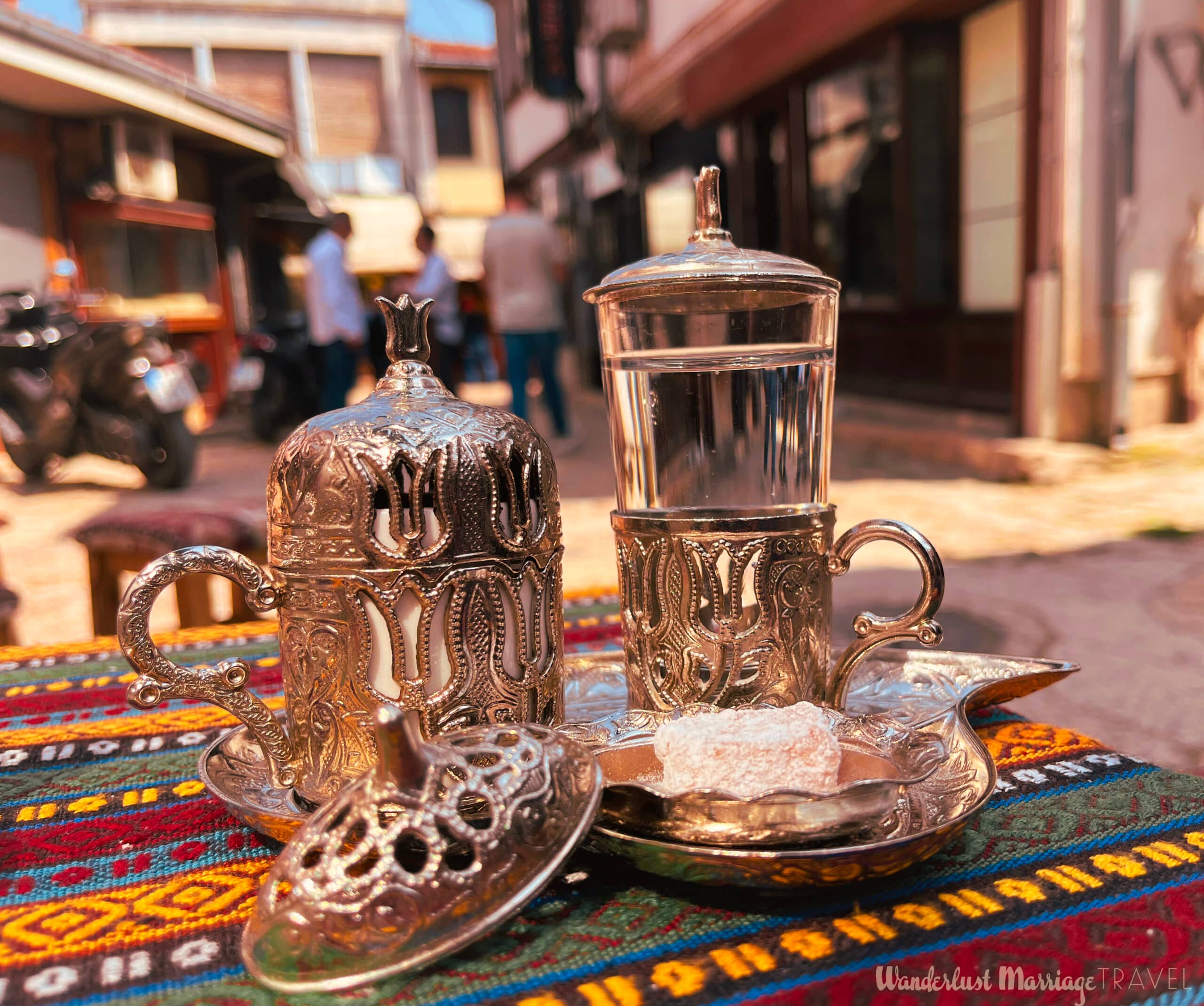 Traditional Turkish Coffee & Baklava