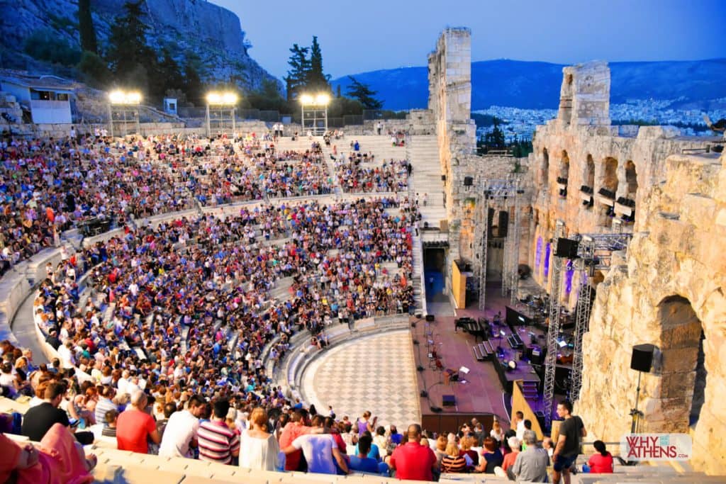 Odeon of Herodes Atticus Events