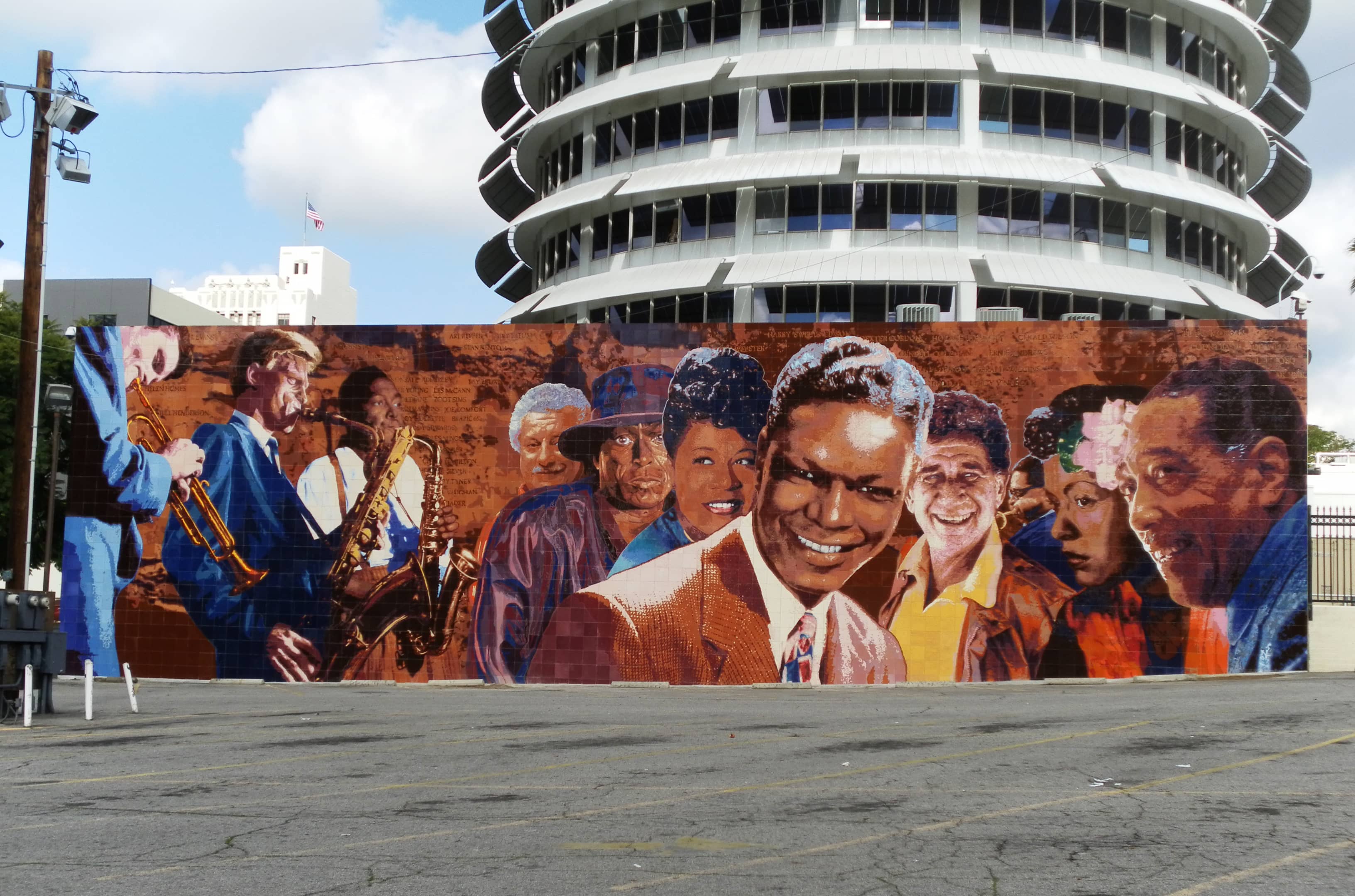 Hollywood Jazz Mural