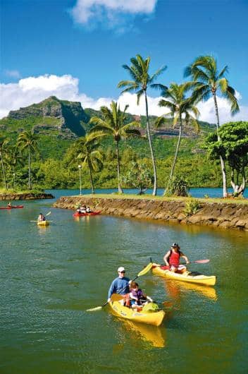 Kayaking the Wailua River