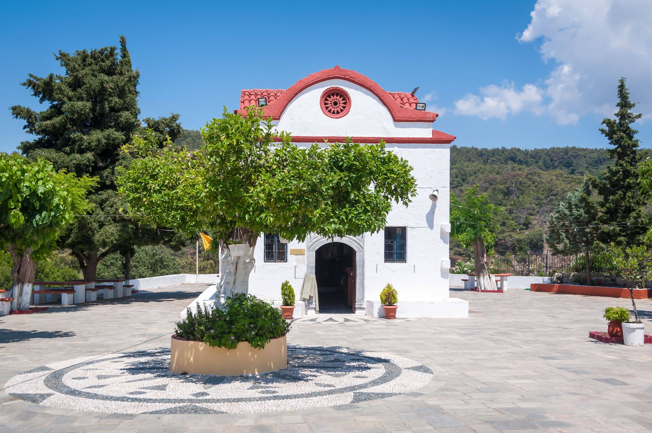 Panoramic Monastery View