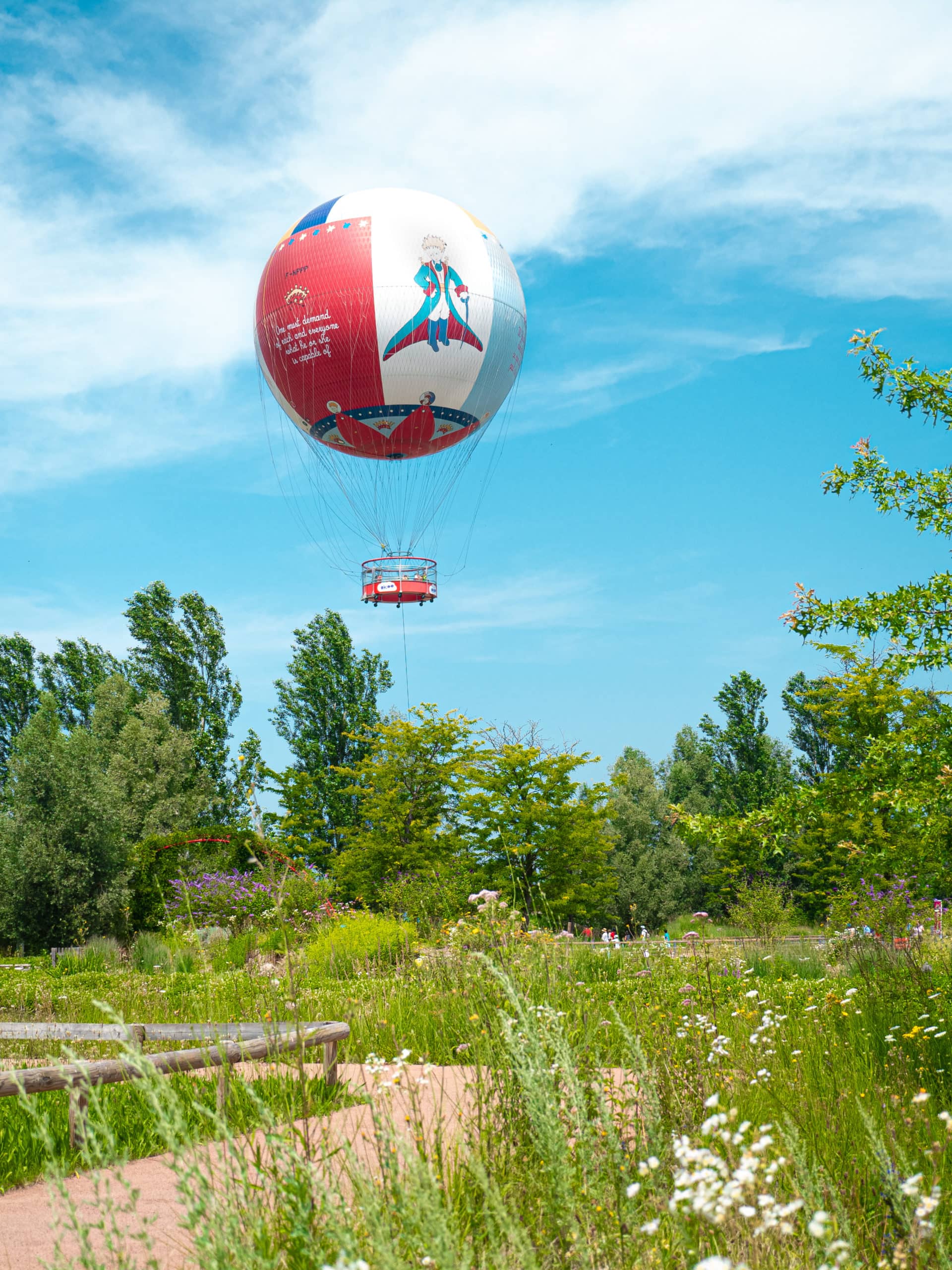 The Tethered Hot Air Balloon